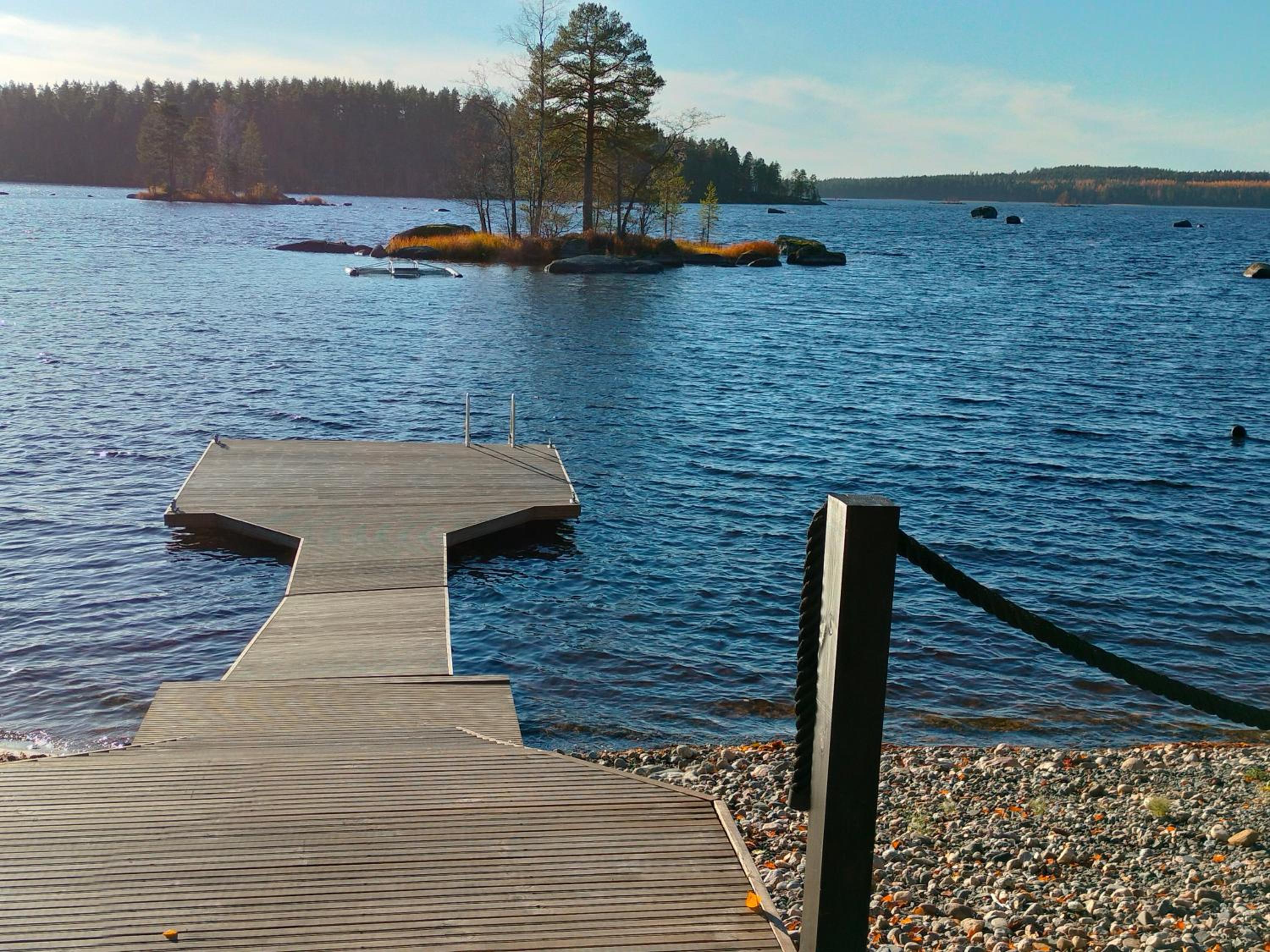 Rantala talo Keitele järven rannalla