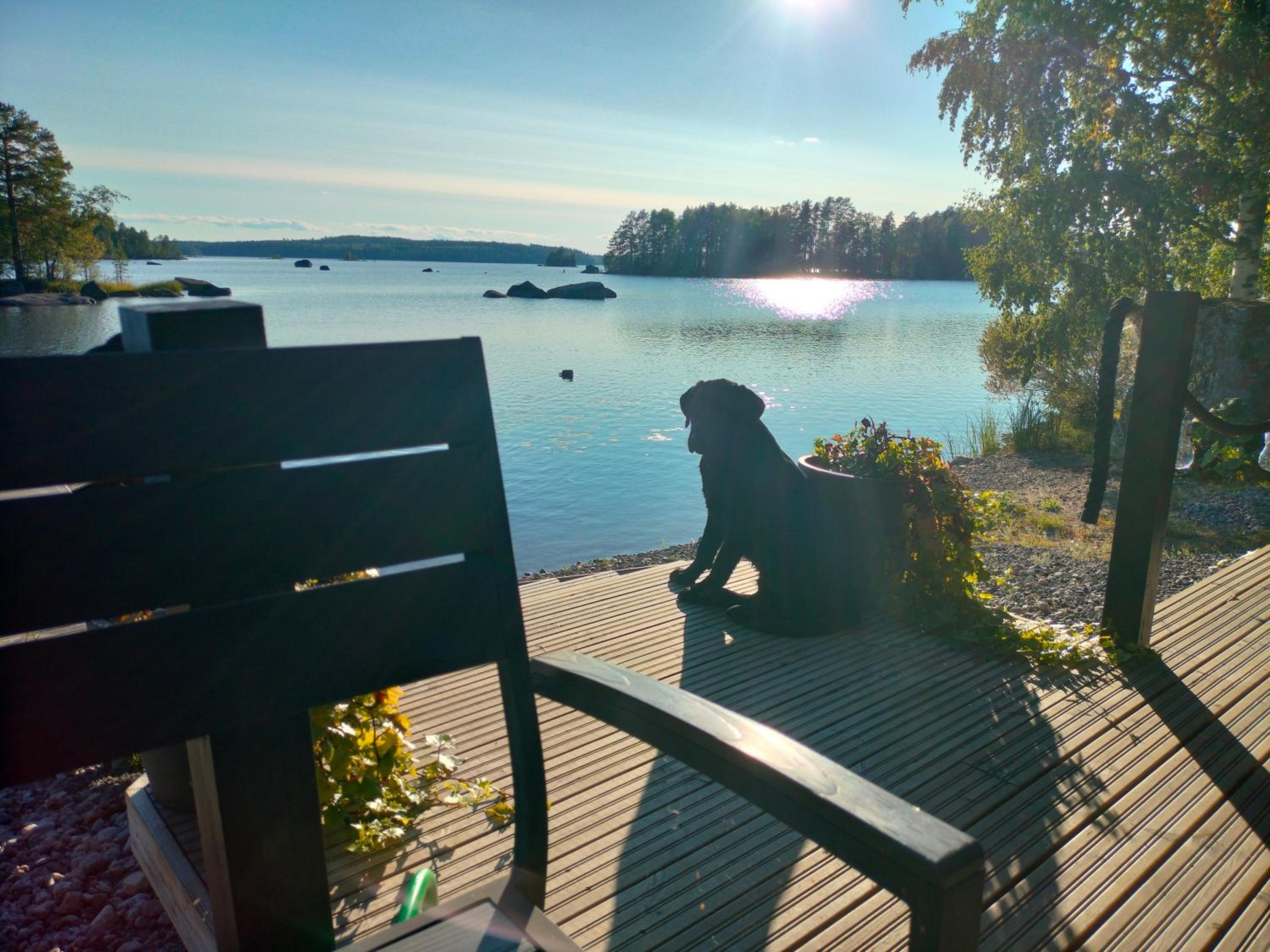 Rantala talo Keitele järven rannalla