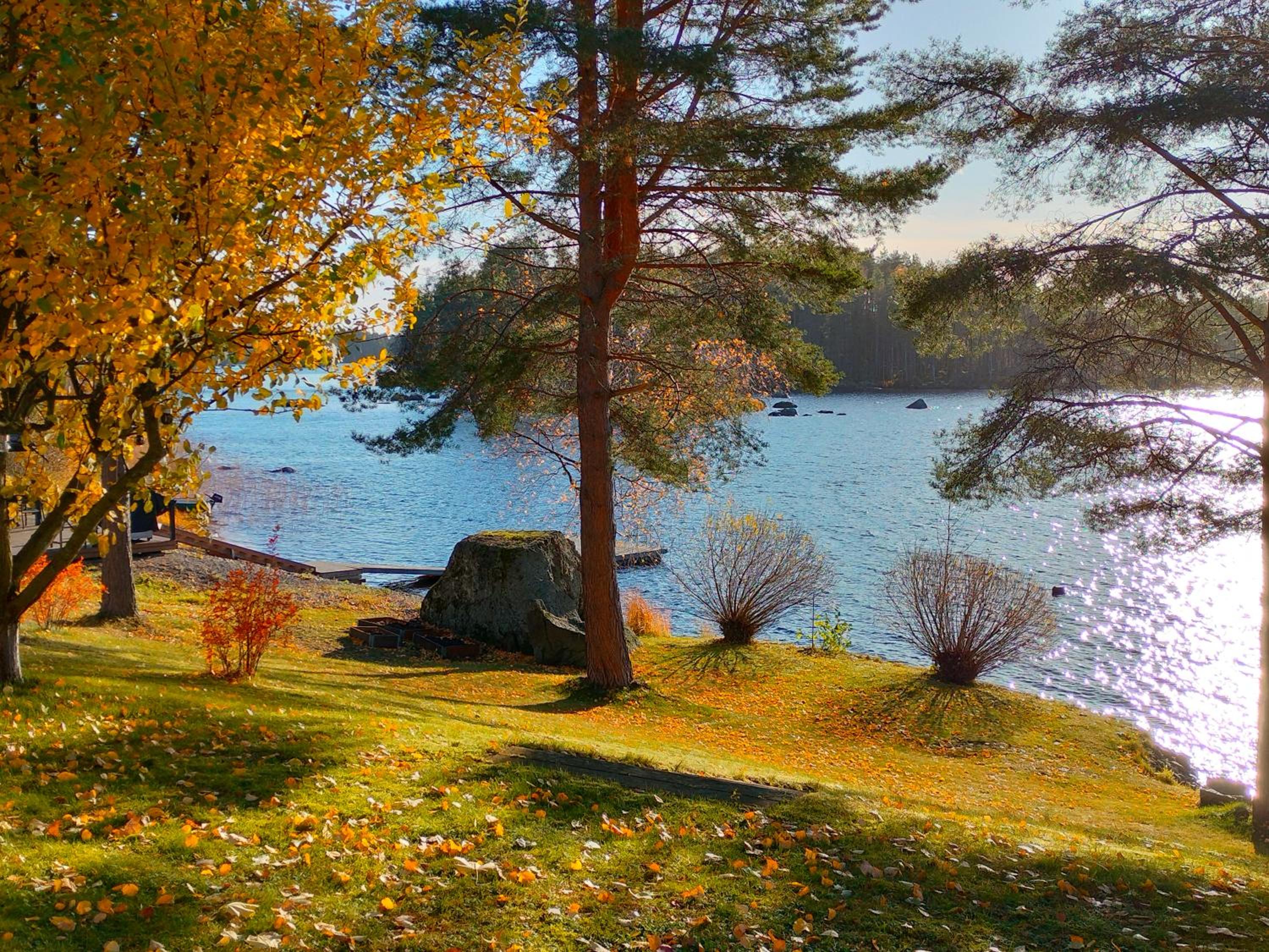 Rantala talo Keitele järven rannalla