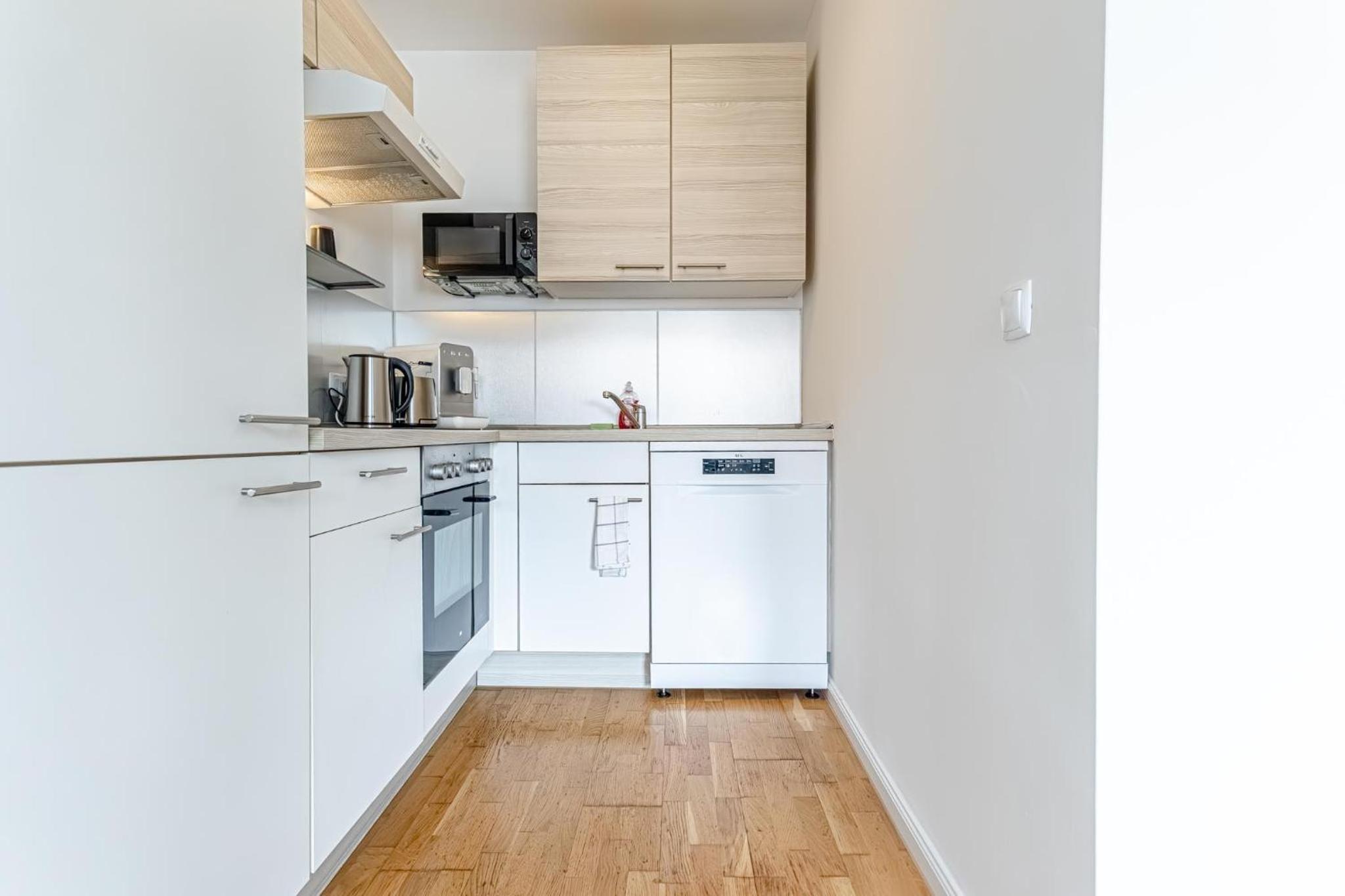 Modern & Stylish 1BR, 1LR Apartment at Vienna Center