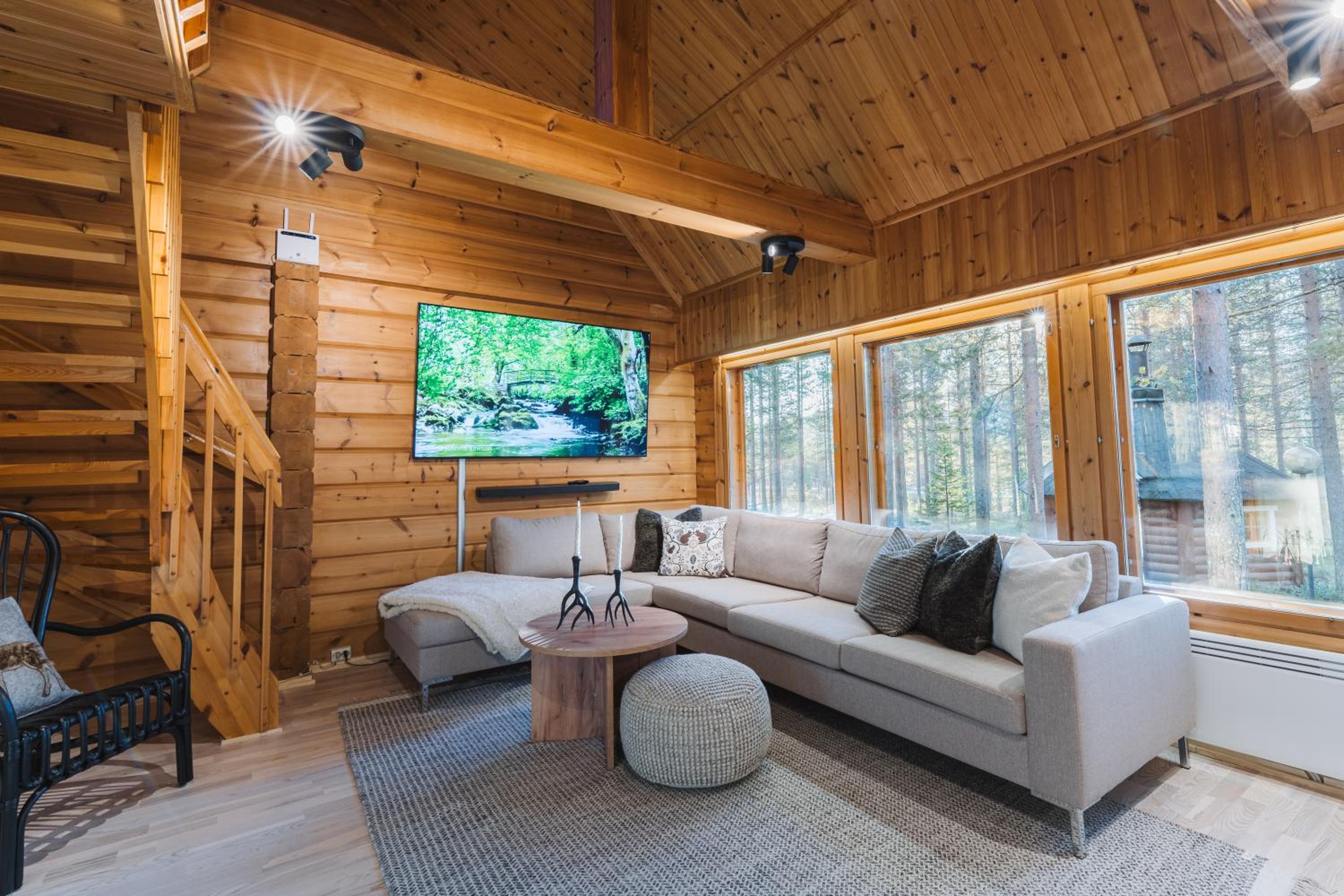Luxurious Villa Levin Lepola - Also own private Lapland hut