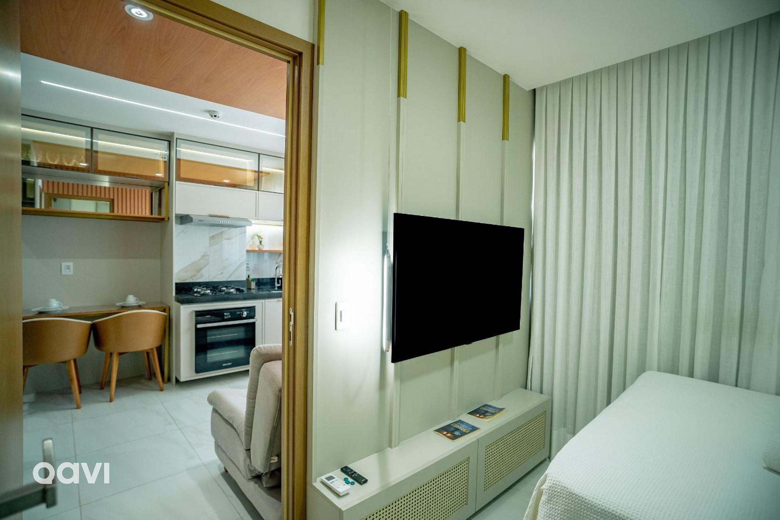 Gaudium Apart-hotel por Quarto à Vista