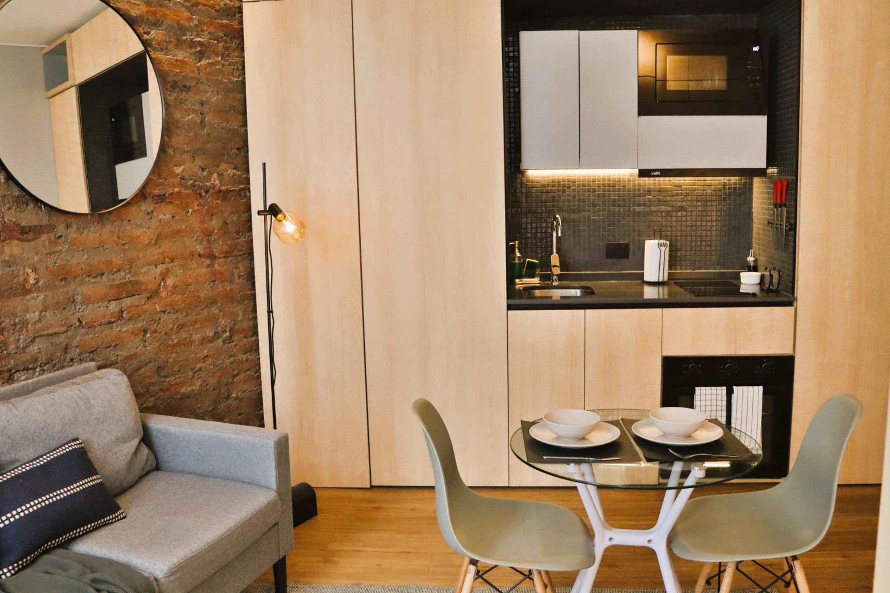 HOM l Wifi AirAcond Barrio Arte Cultura Lastarria