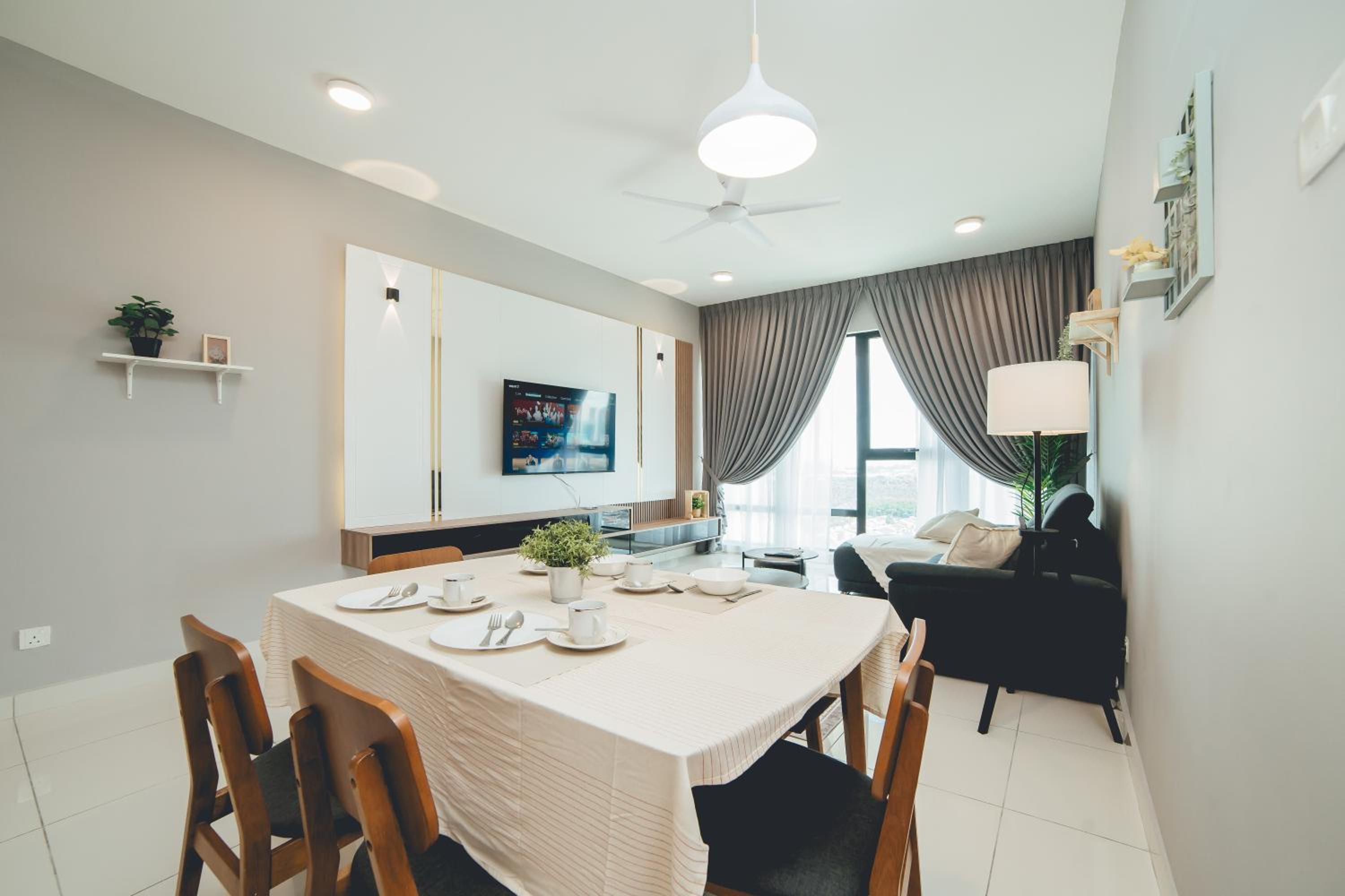 Mosaic Southkey Hidden Ash 3BR8pax nr Midvalley w Bathub
