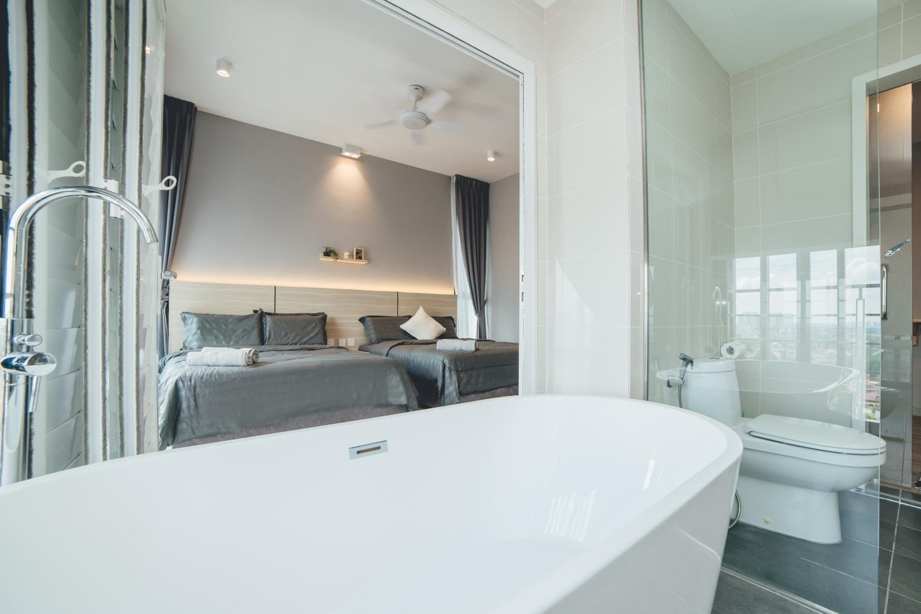 Mosaic Southkey Hidden Ash 3BR8pax nr Midvalley w Bathub