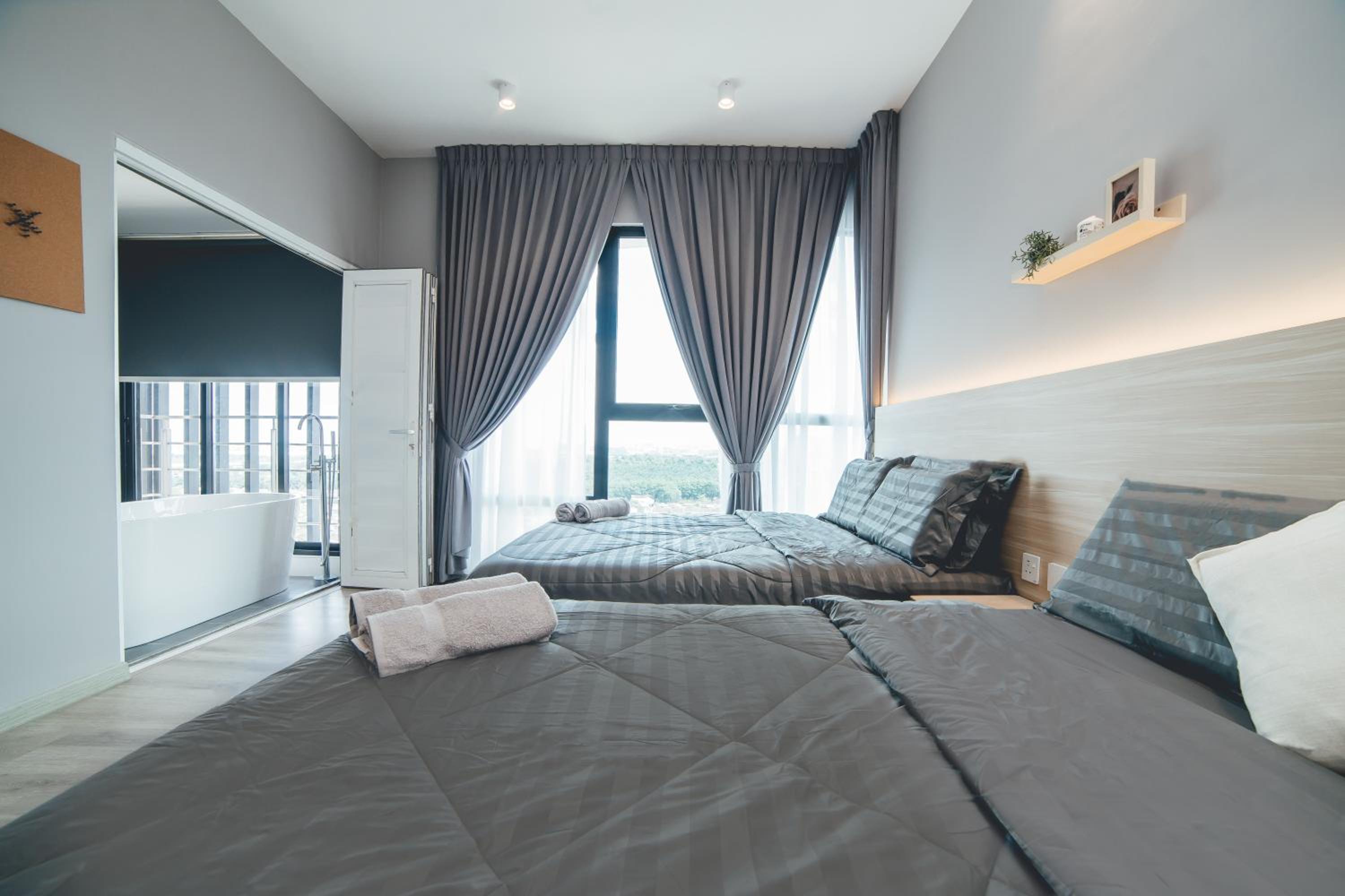 Mosaic Southkey Hidden Ash 3BR8pax nr Midvalley w Bathub