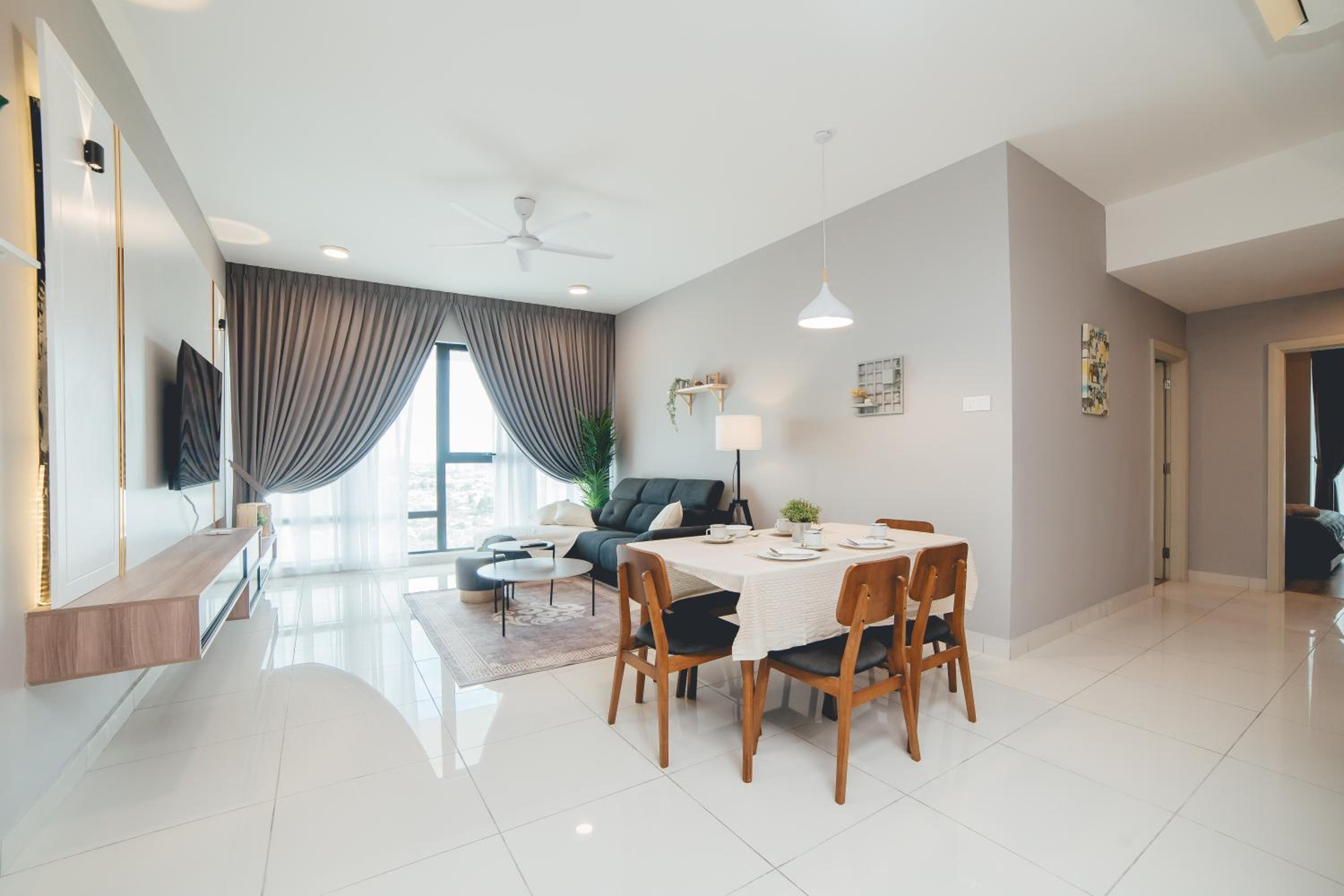Mosaic Southkey Hidden Ash 3BR8pax nr Midvalley w Bathub