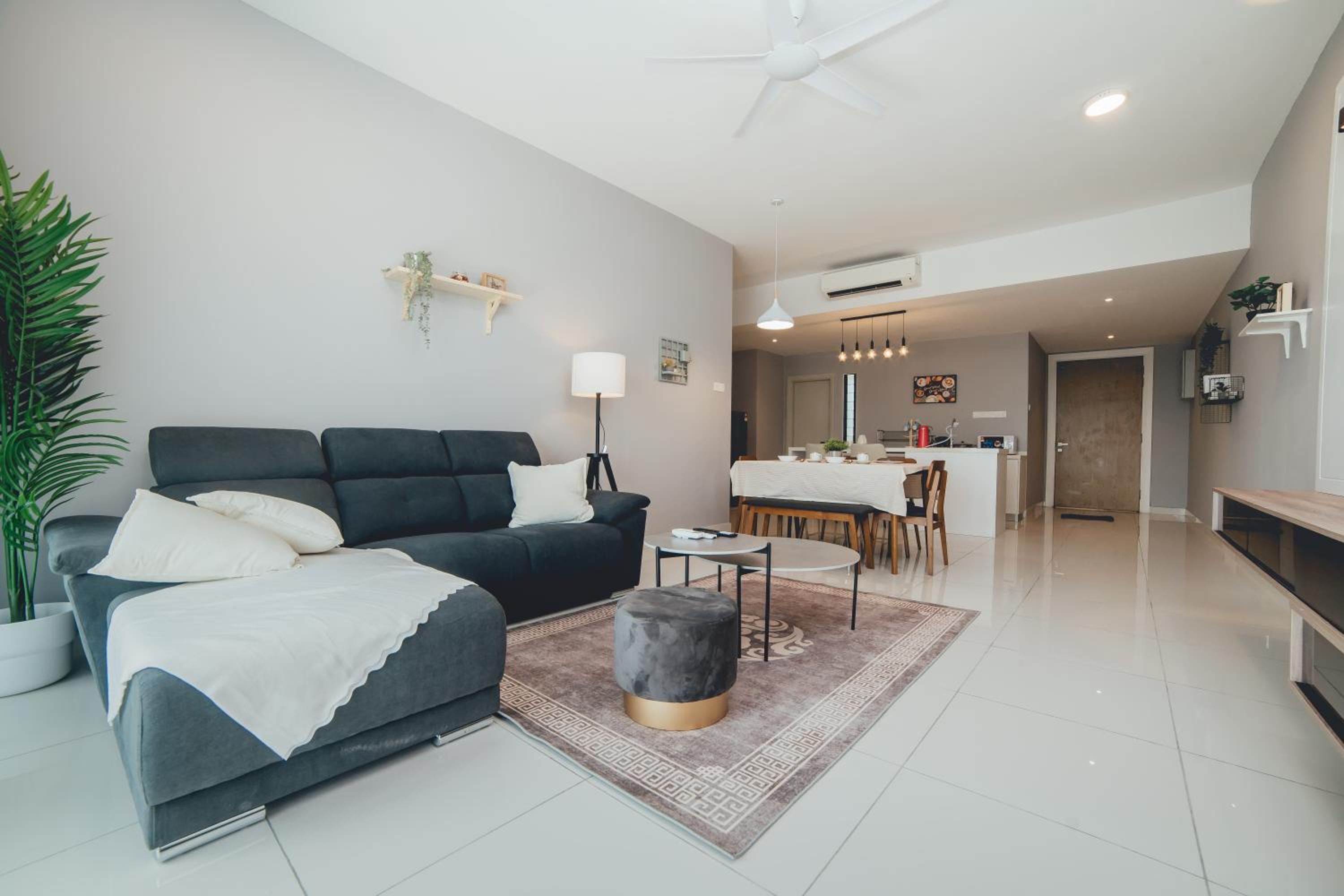 Mosaic Southkey Hidden Ash 3BR8pax nr Midvalley w Bathub