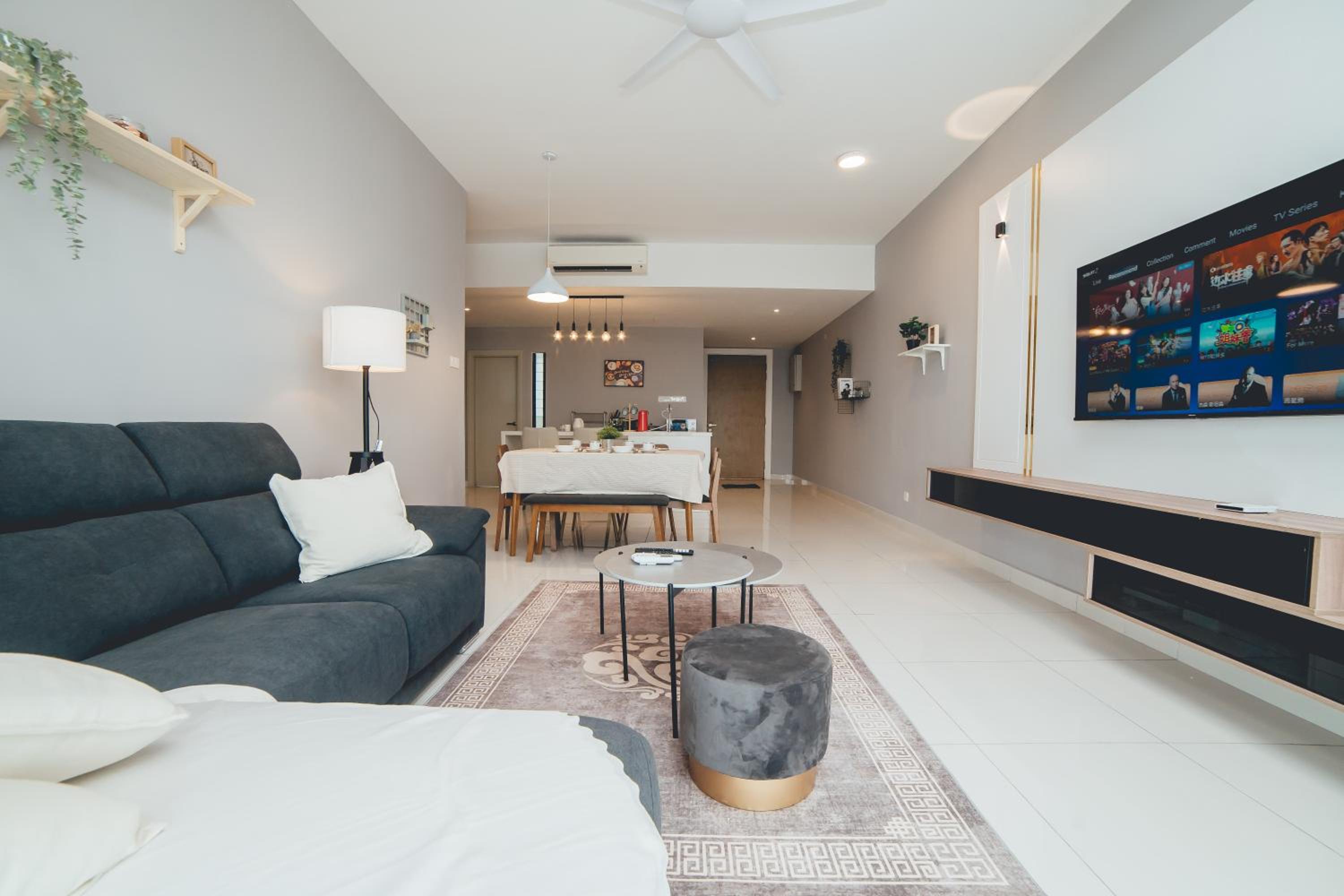 Mosaic Southkey Hidden Ash 3BR8pax nr Midvalley w Bathub