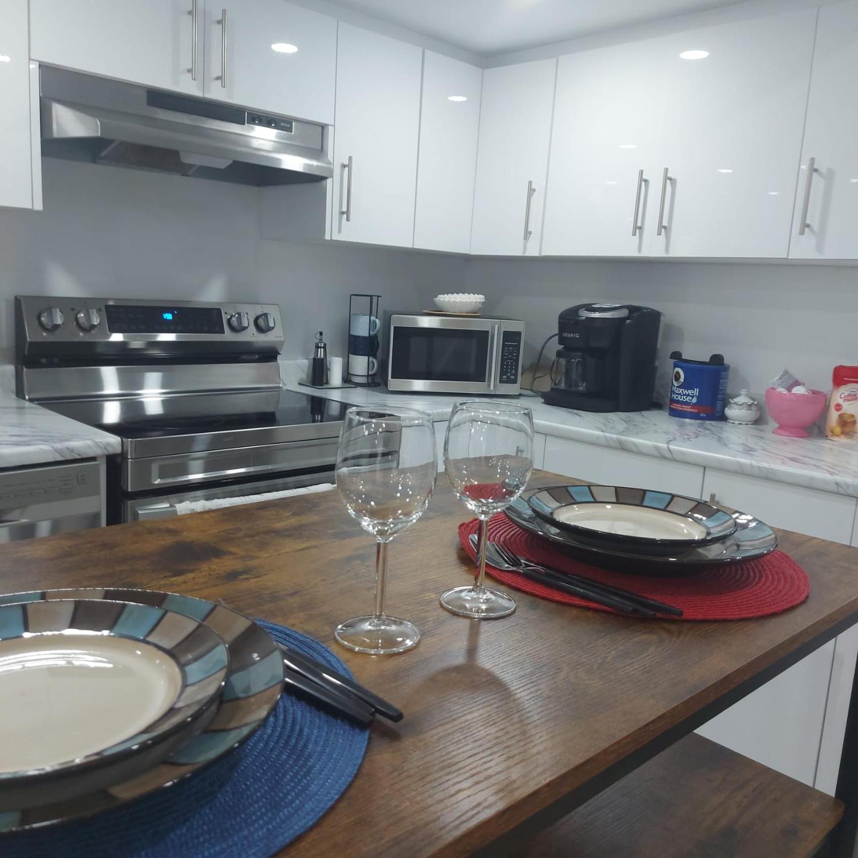 Bright 2 Bedroom Basement Apartment in Angus