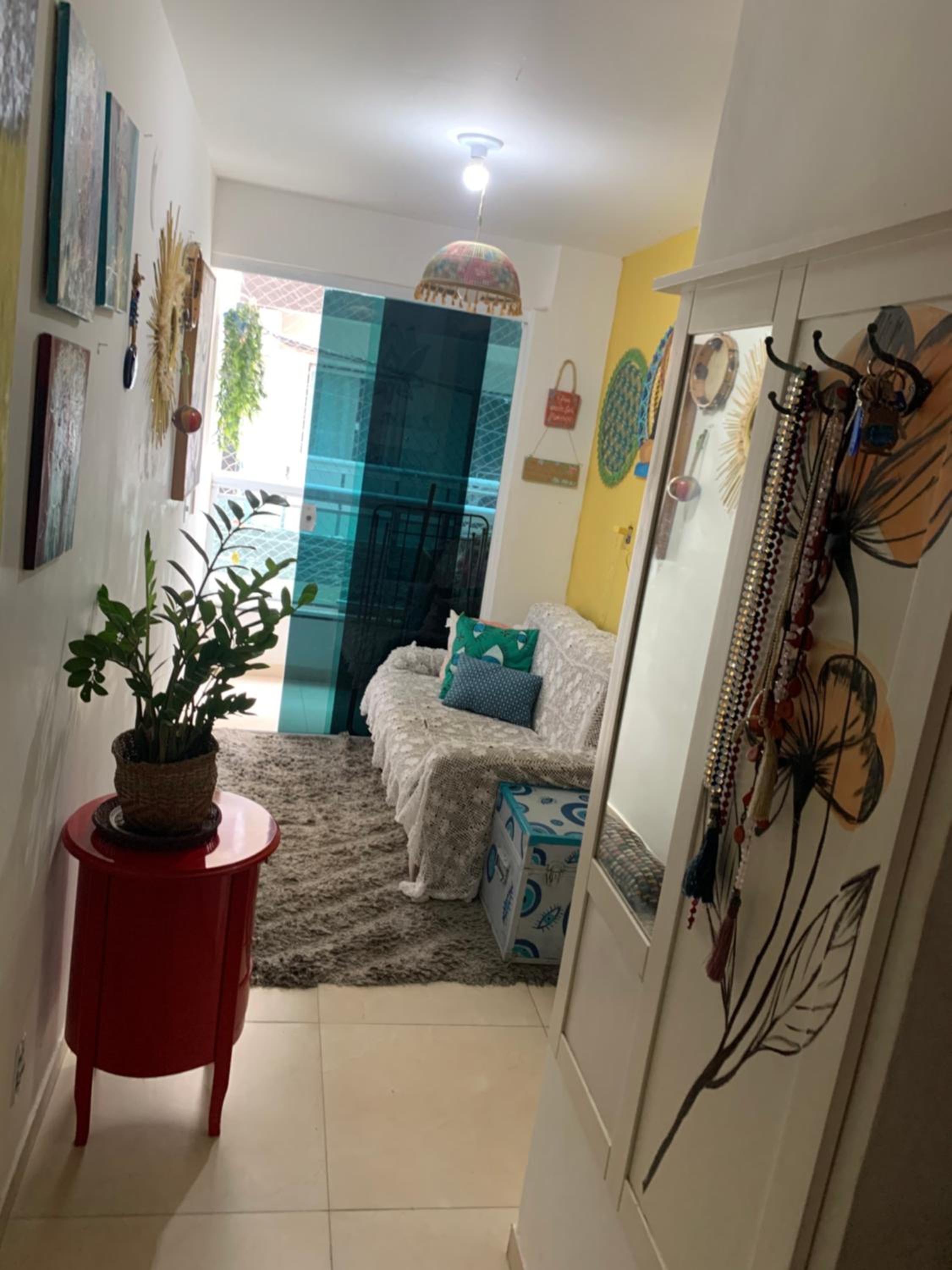 Pequeno apartamento a 100 metros da praia