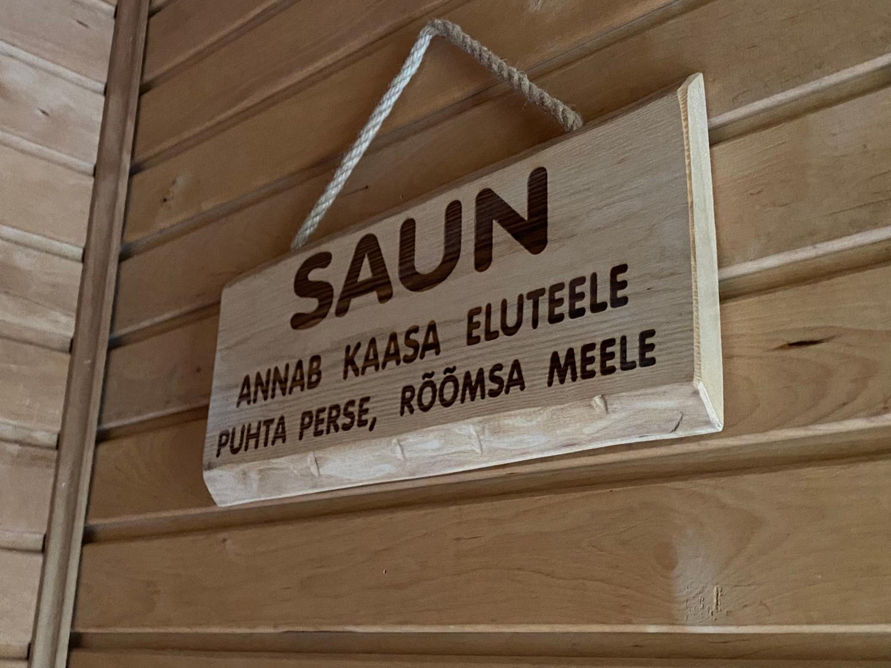 Merineitsi peamaja saunaga kahele