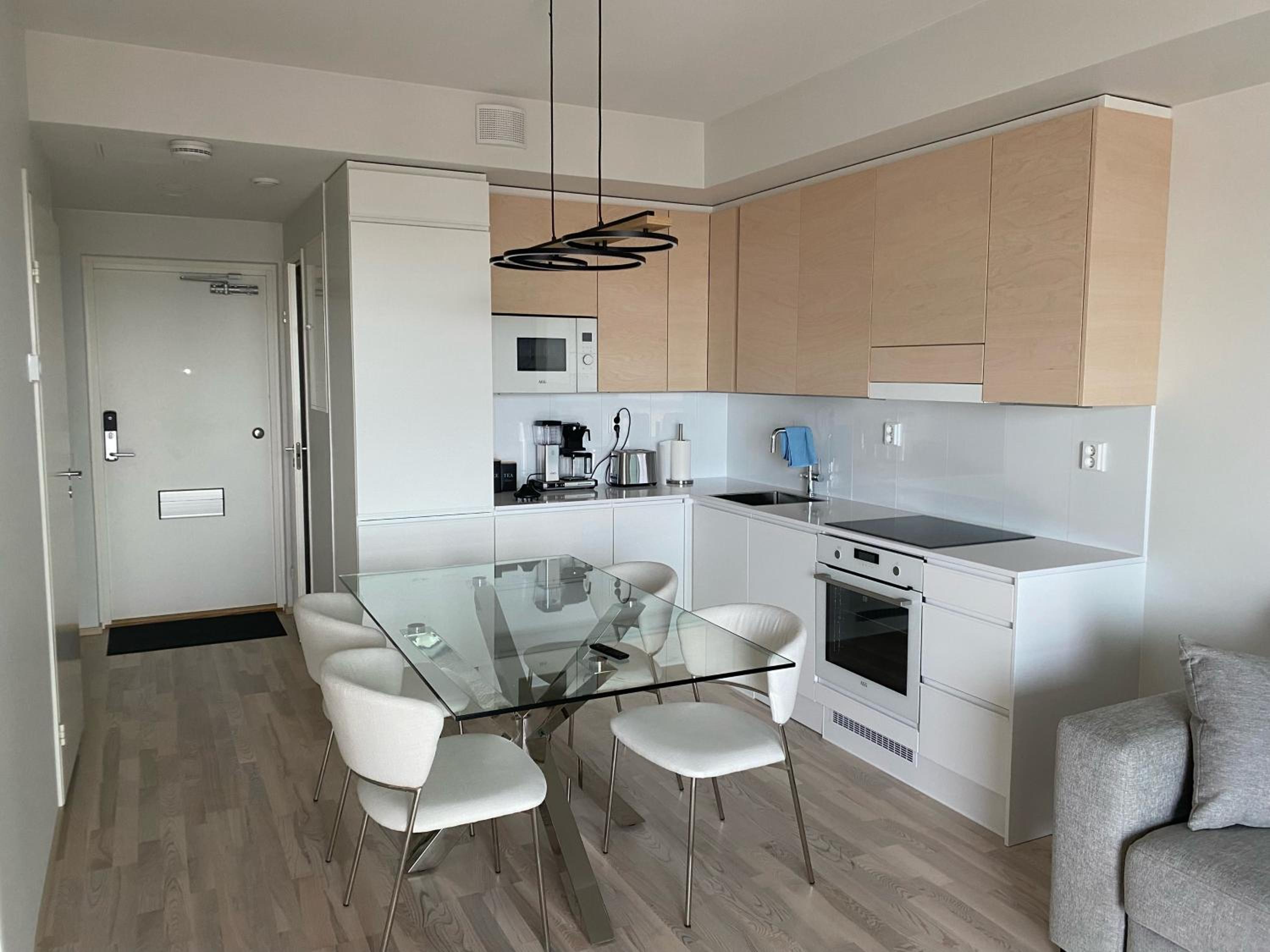 New Sky High LR, 1BR, 1BA, Sauna, GBalcony, 45m2, 11krs view 3