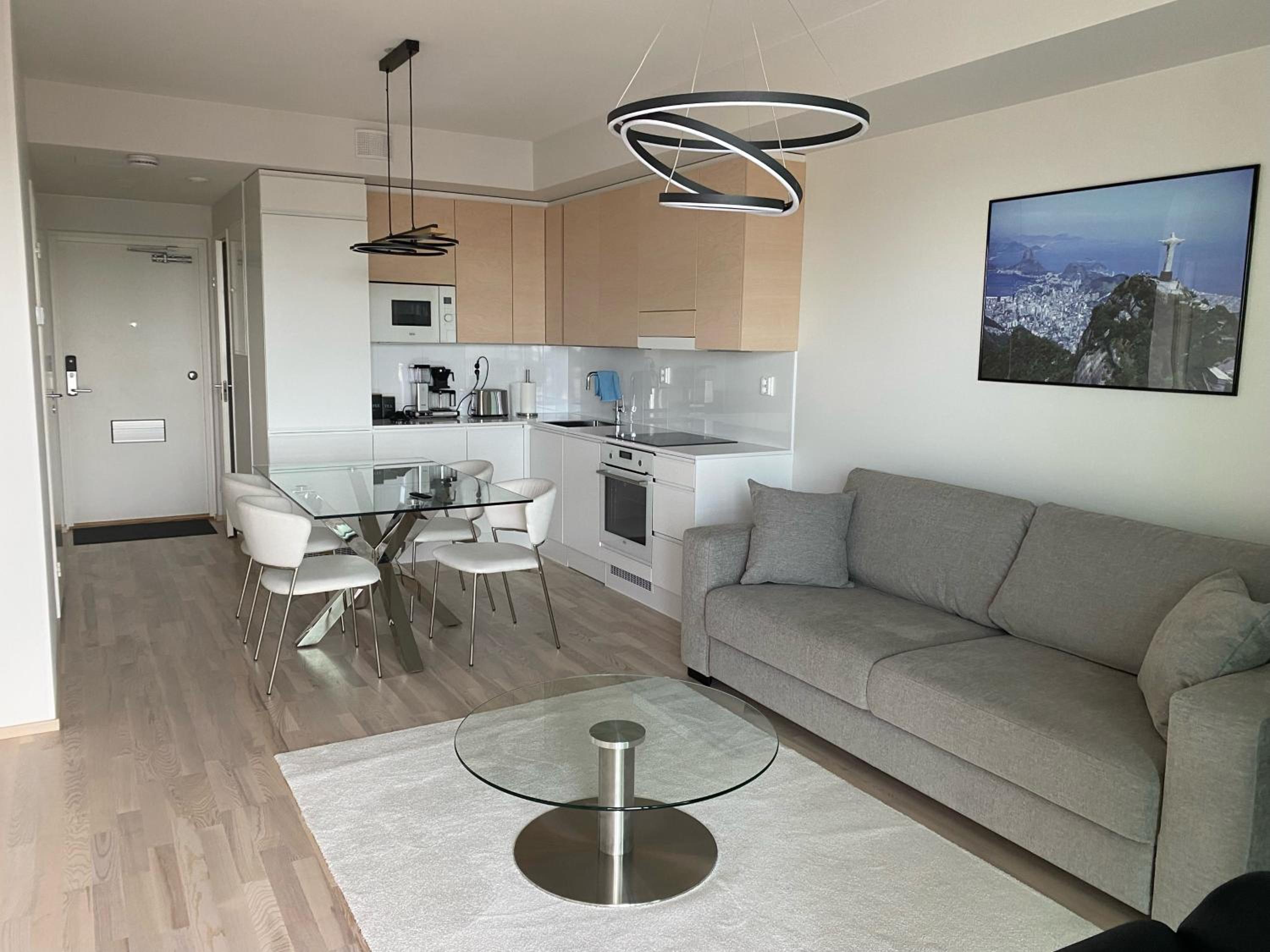 New Sky High LR, 1BR, 1BA, Sauna, GBalcony, 45m2, 11krs view 5