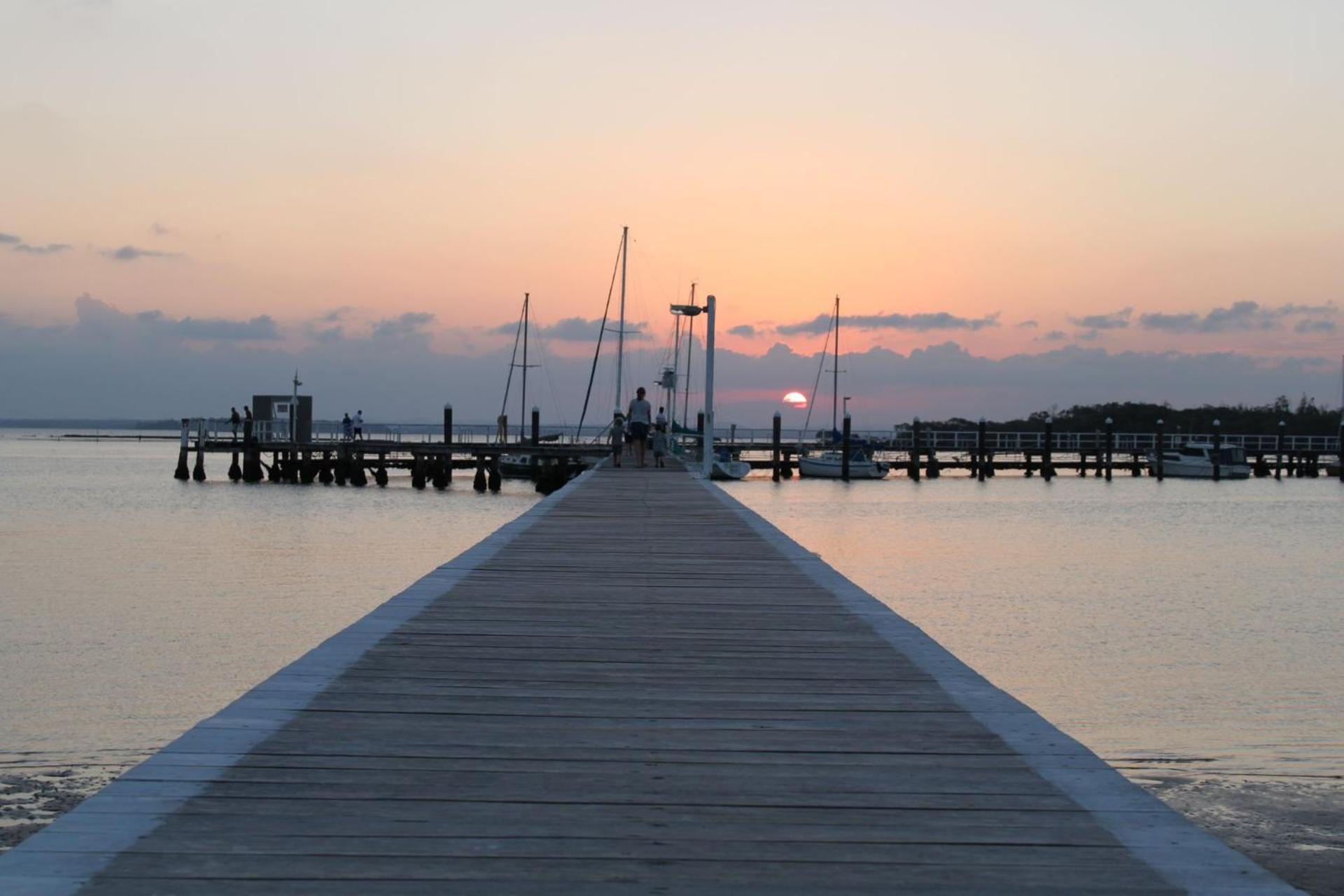 Sunset Mooring at Soldiers Point
