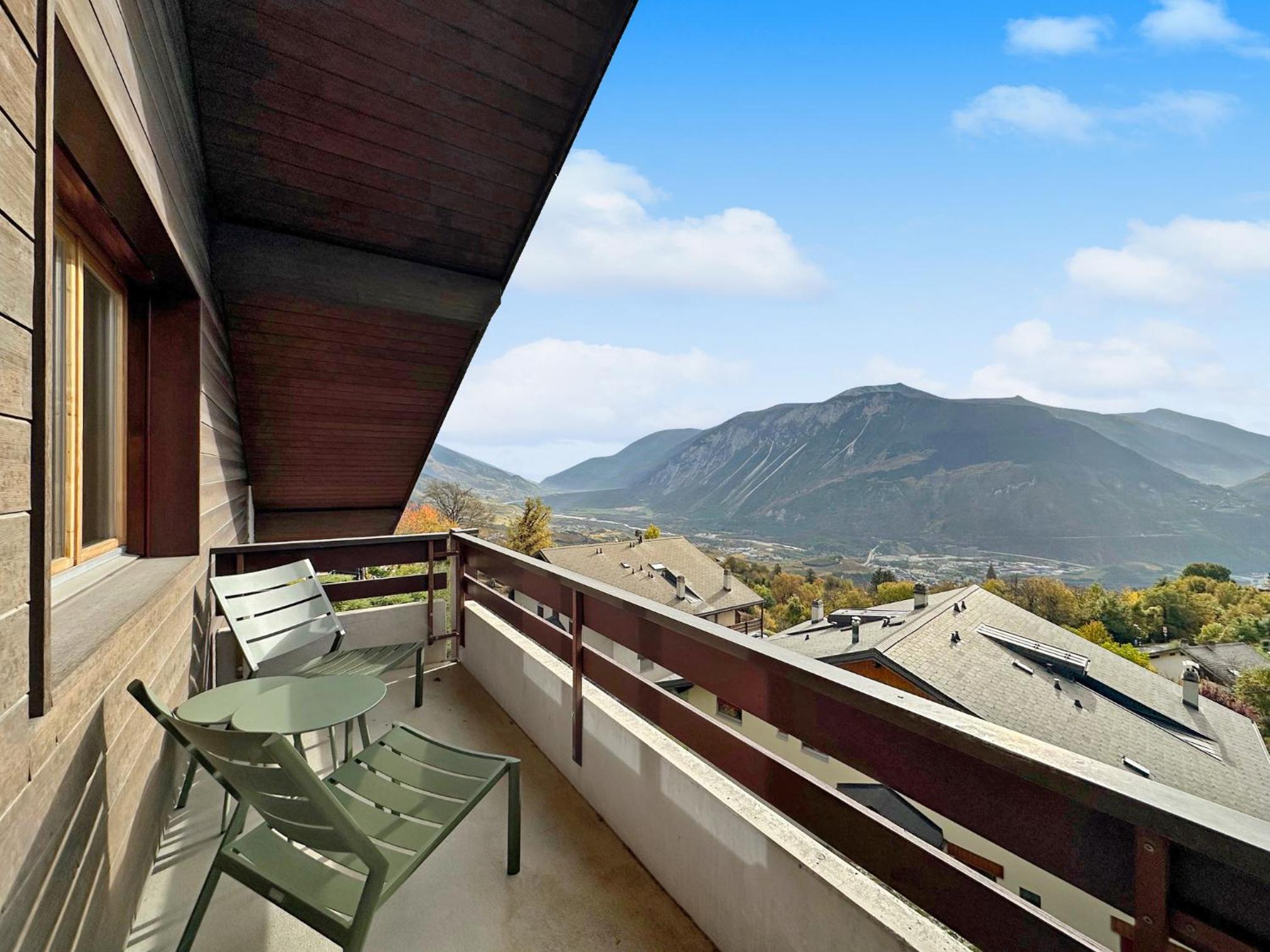 Family Penthouse with view of the Swiss Alps