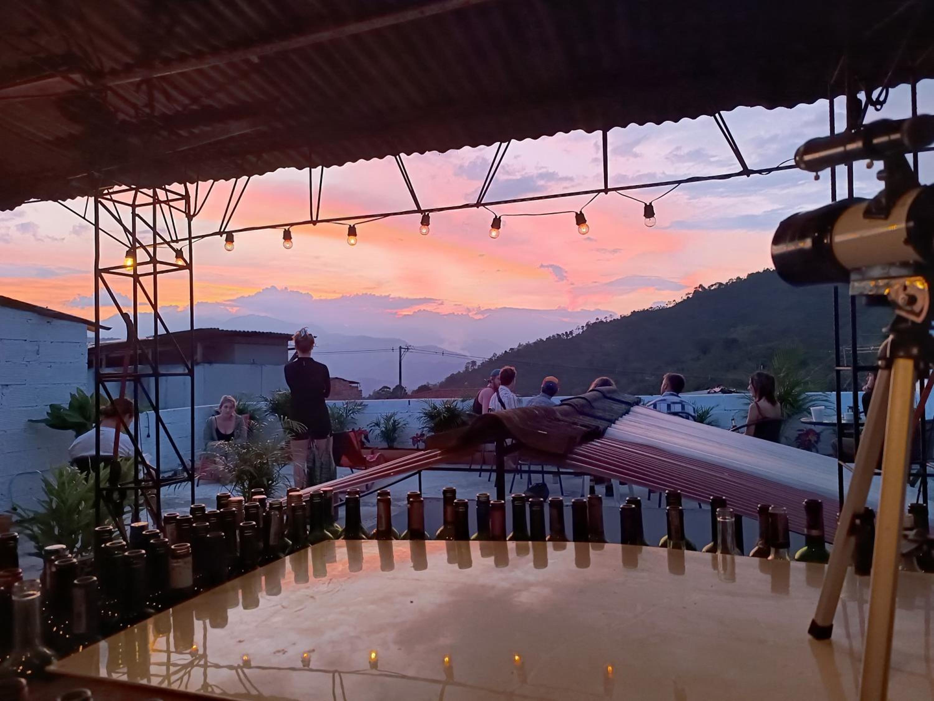 Magic Jardín Hostel - Patio, Balcony & Rooftop