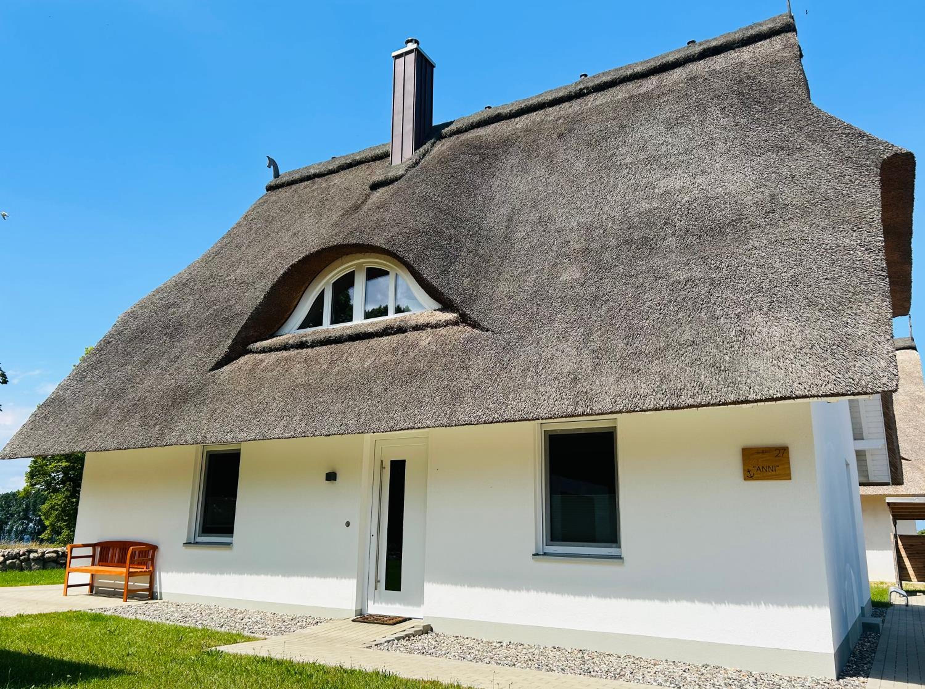 Reetdach-Ferienhaus 