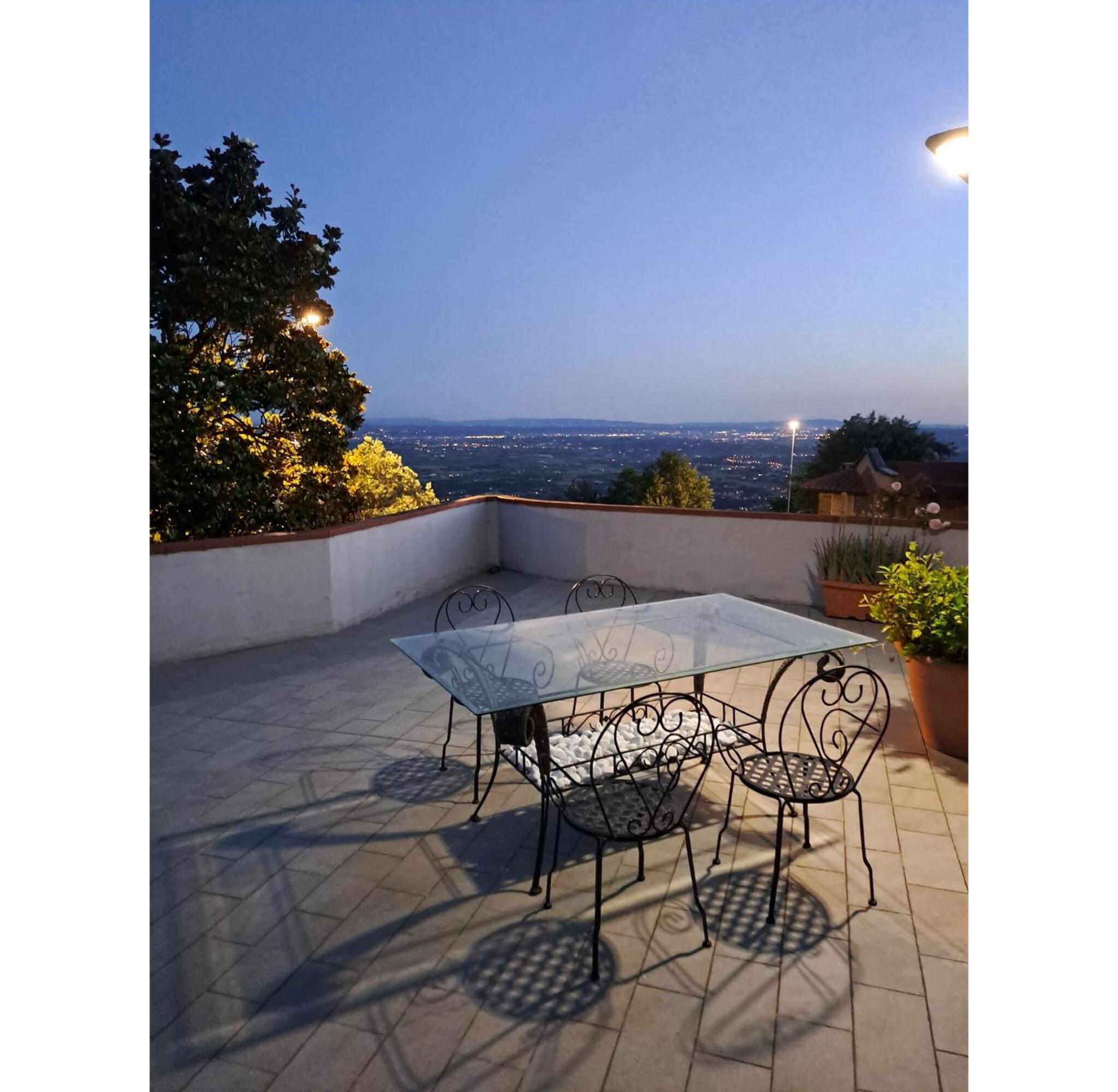 Bellavista Tuscany Apartment Panoramic Terrace view 4