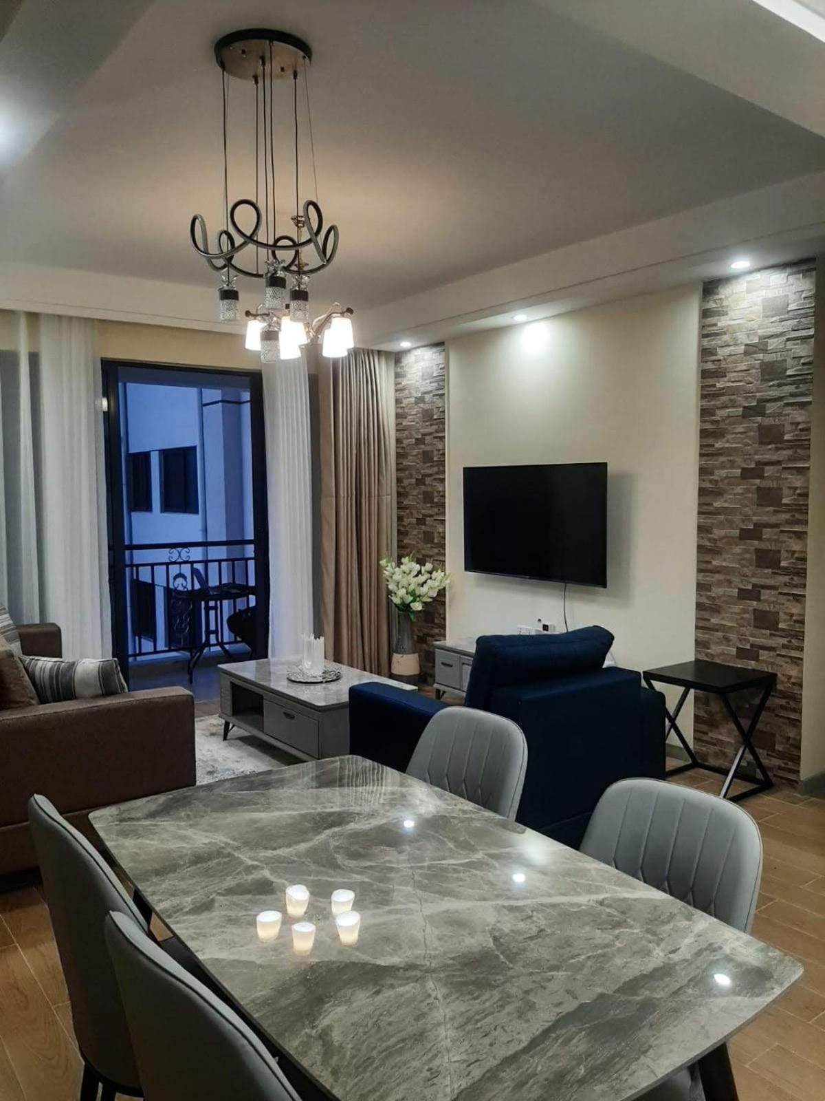 executive newly furnished two bedroom apartment with heated swimming pool with beautiful scenic city views