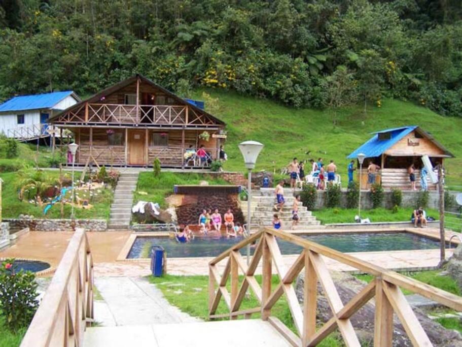 Cabaña privada cerca a termales San Vicente