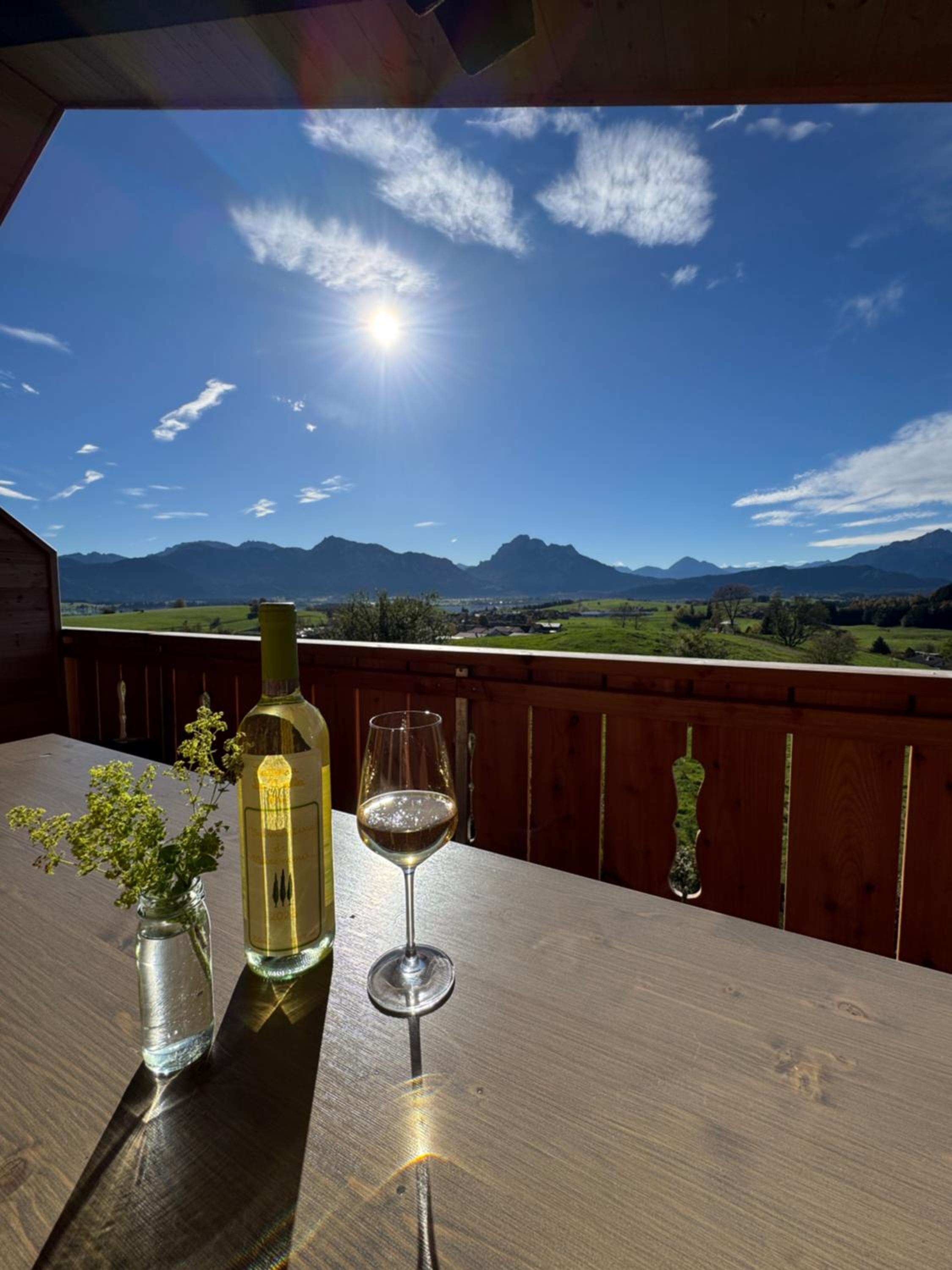 Biohof Stöger Adults Only Chalet mit Blick auf Schloss Neuschwanstein See und Alpen nur 2 Einheiten