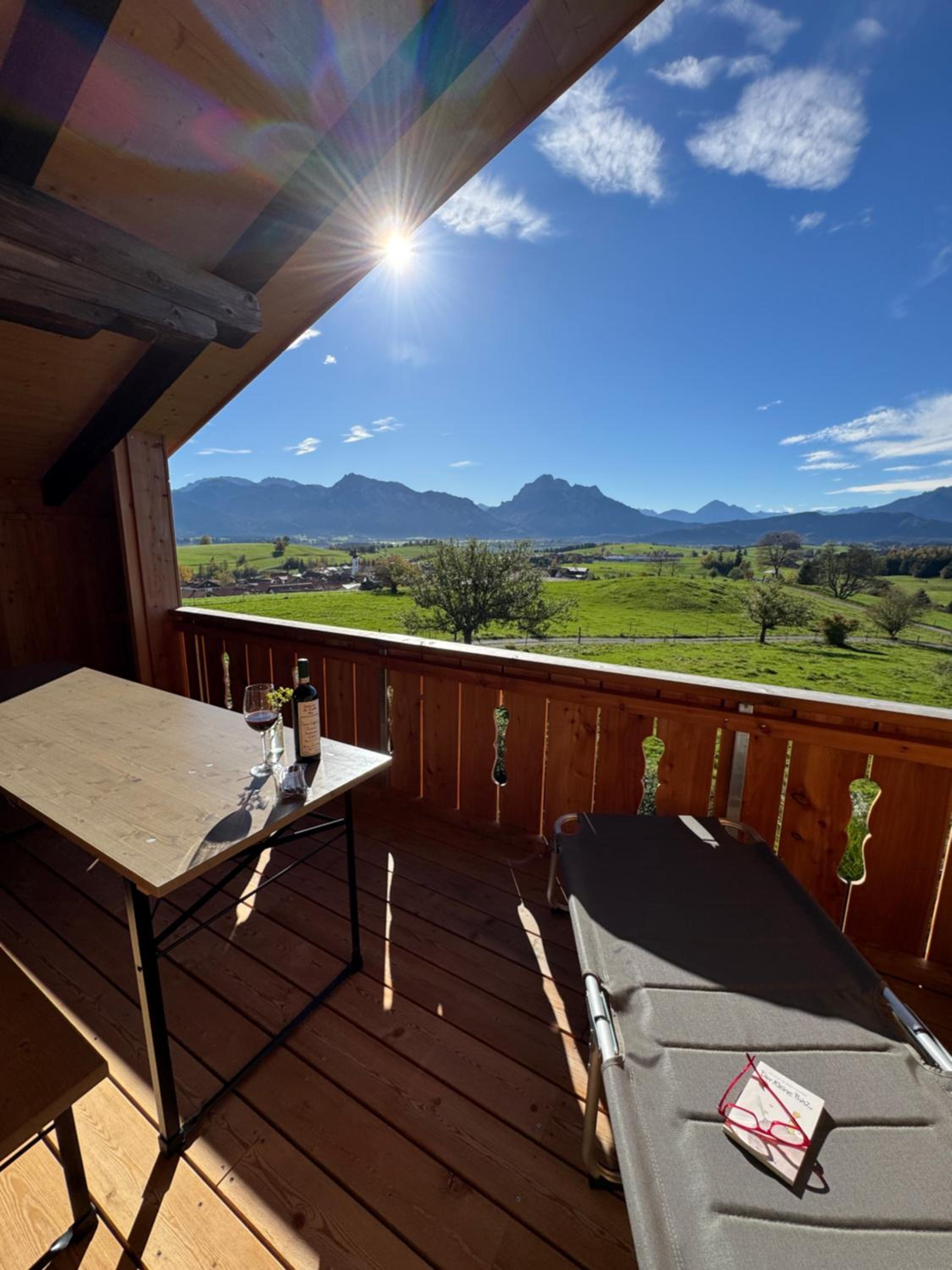 Biohof Stöger Adults Only Chalet mit Blick auf Schloss Neuschwanstein See und Alpen nur 2 Einheiten