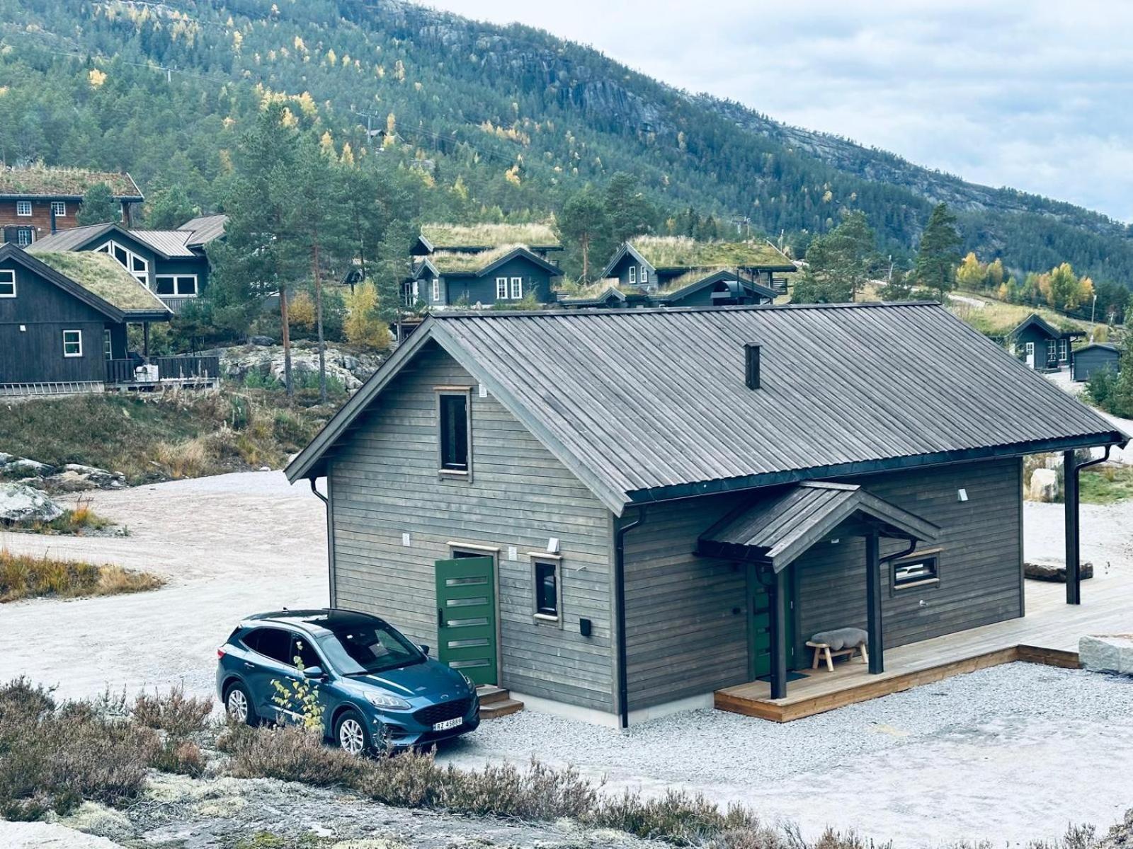Stylishly furnished chalet with a large terrace in Vrådal view 5
