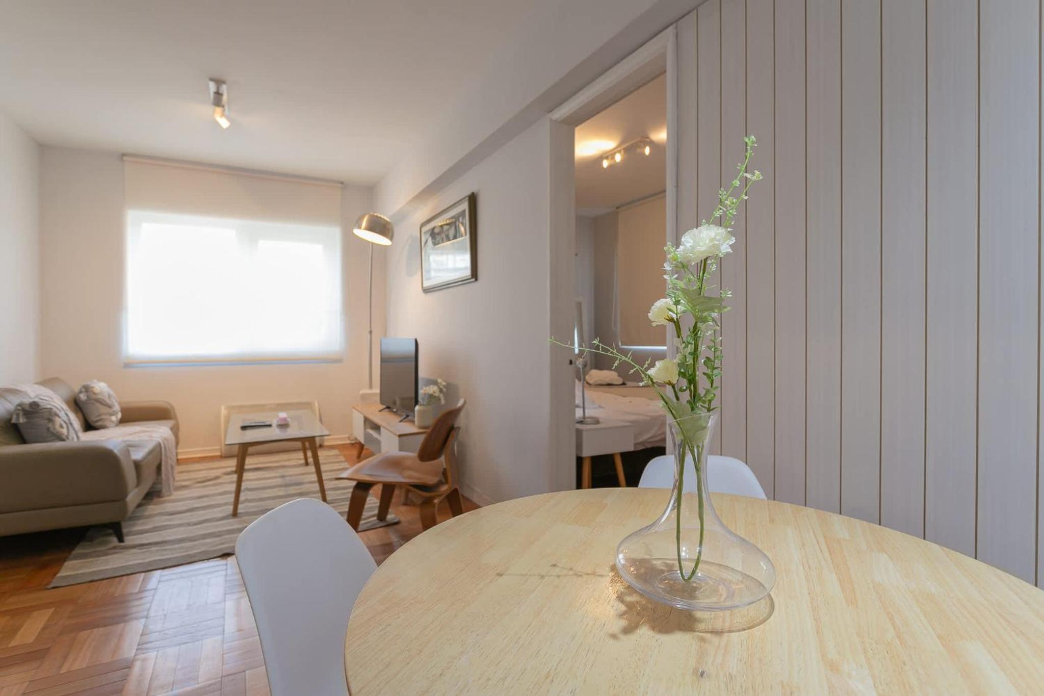Comfortable apartment for 4 in the heart of Stgo