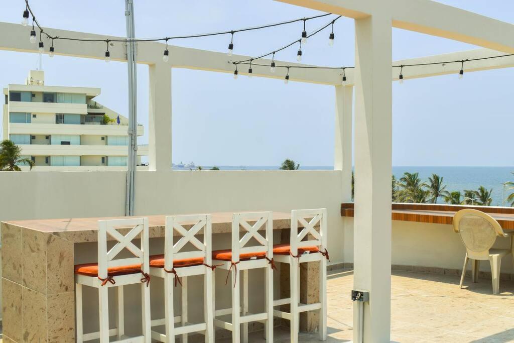 confortable Studio con vista al mar view 2