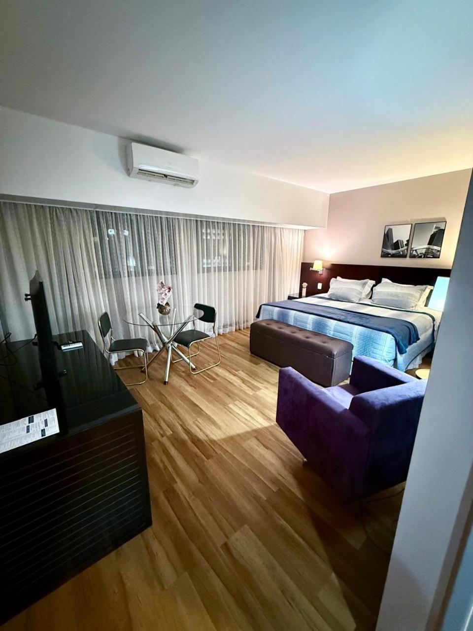 Flat VI - Quarto particular dentro do Hotel Wyndham Berrini