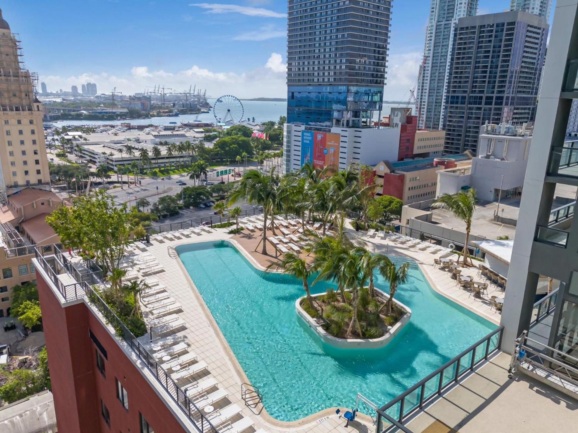 Sky-High Views Pool and Fitness Center Access