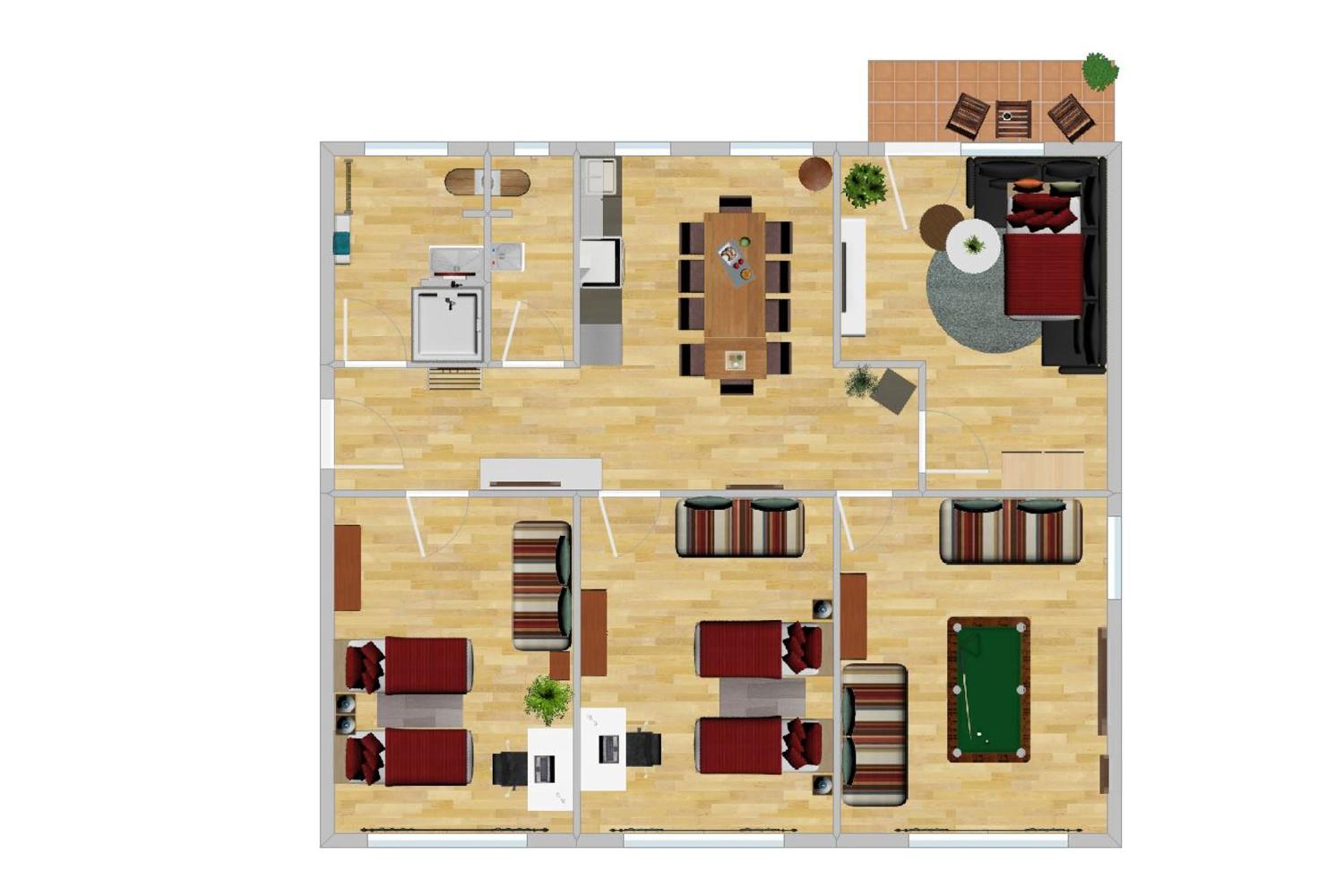 HOMELY-Apartment ManhattanART, Zentral, Parkplatz, Billard,PS4, Dart, Balkon