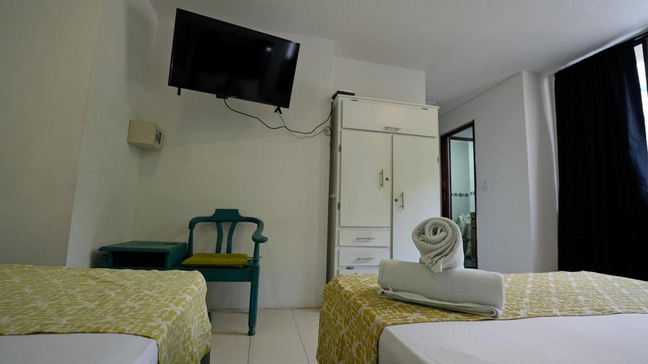 1IF2-3 APARTAMENTO EN CARTAGENA CERCA AL MAR CON AIRE ACONDICIONADO Y WIFi