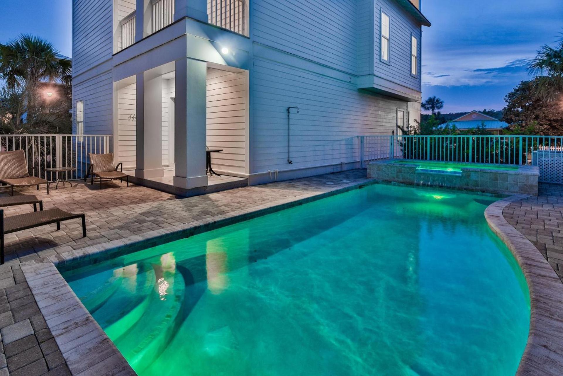 Crystal Castle-Private Pool-Crystal-Destin view 2