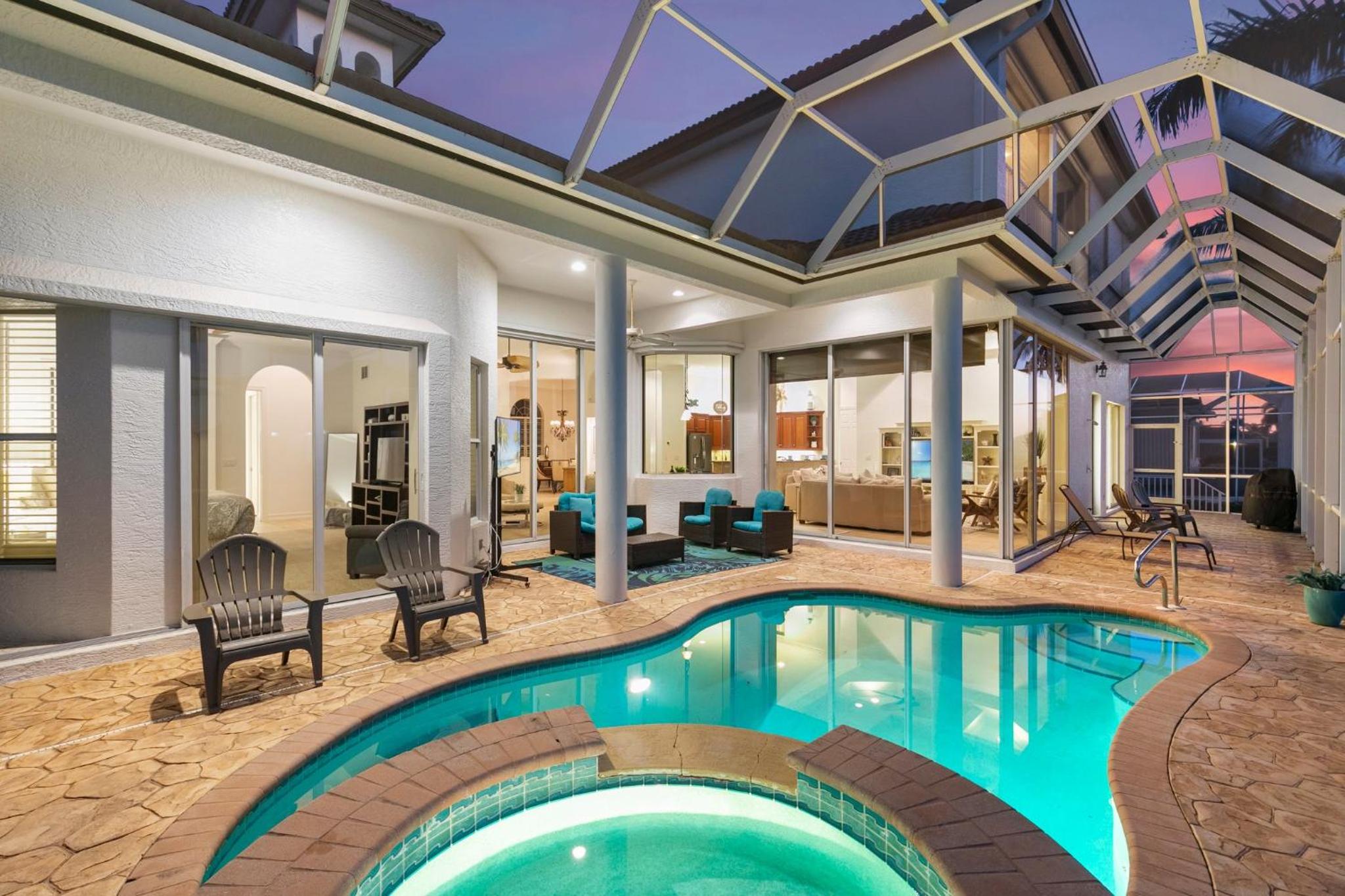 Unique 5 Bed Waterfront Woodbine Ct with Private Pool view 5