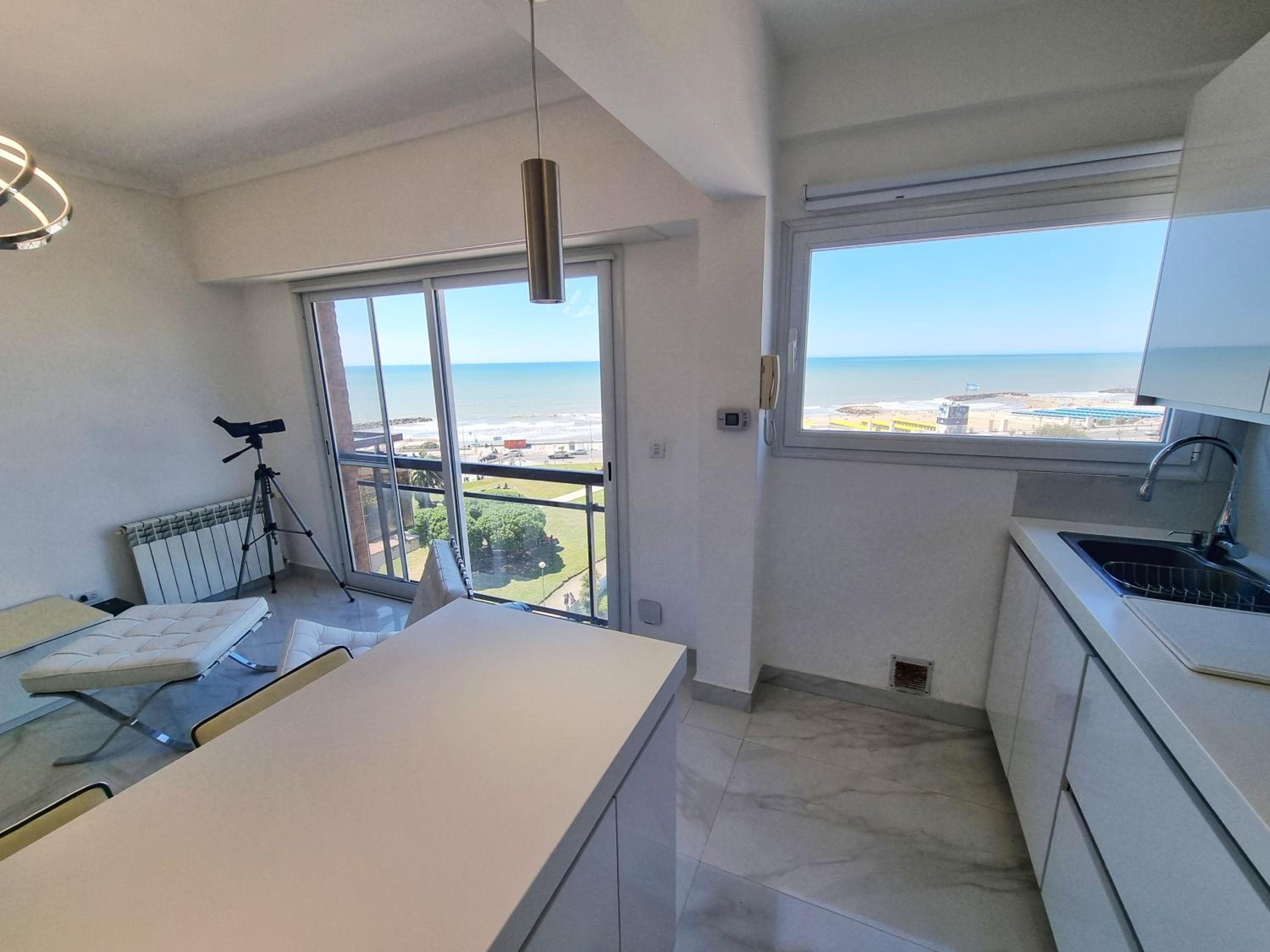 Departamento Pinterest Mar del Plata - Vista plena al mar con cochera