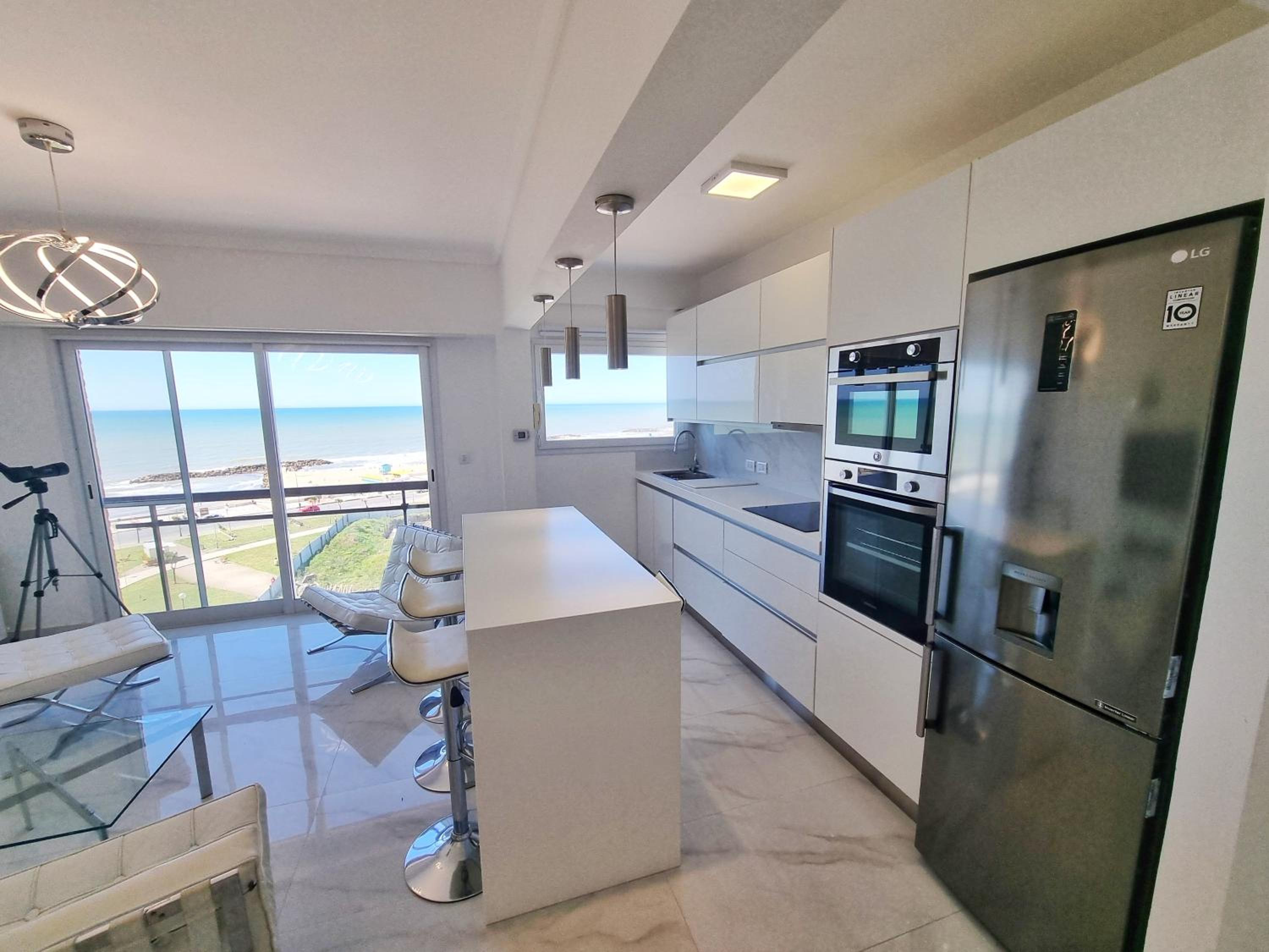 Departamento Pinterest Mar del Plata - Vista plena al mar con cochera