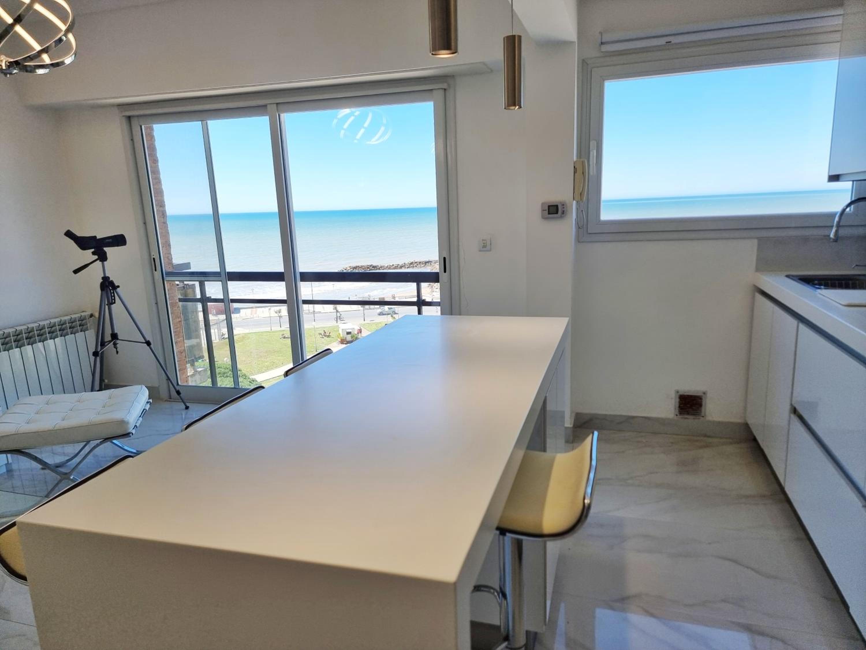 Departamento Pinterest Mar del Plata - Vista plena al mar con cochera
