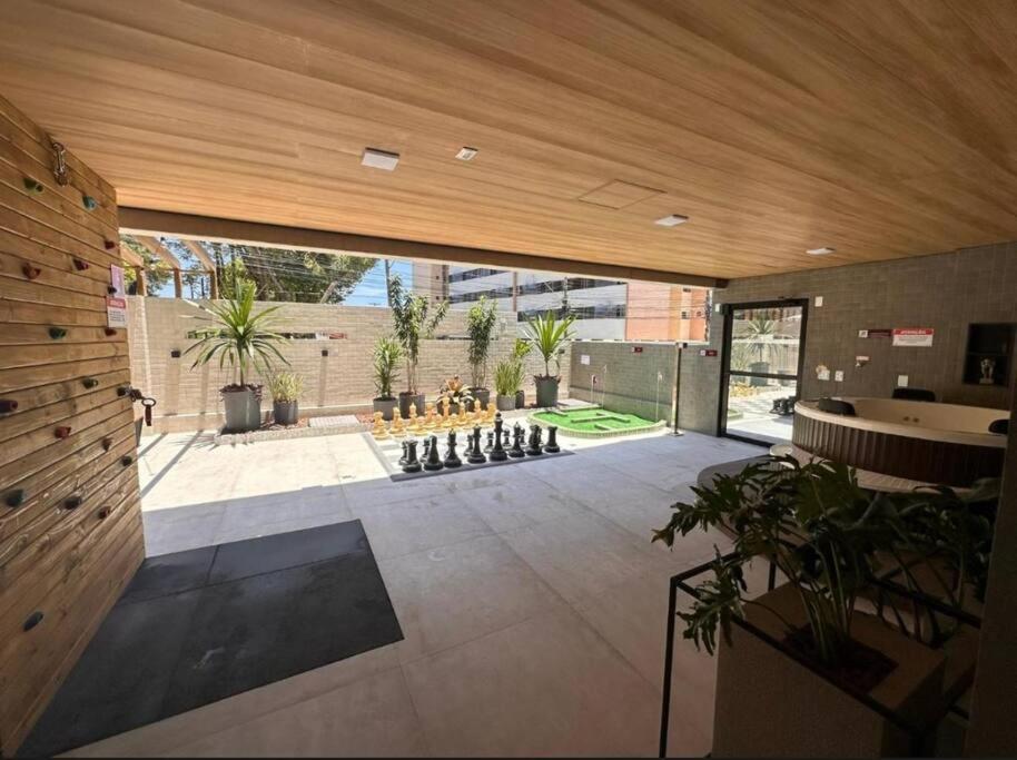Apartamento quarto e sala a 260m da Praia