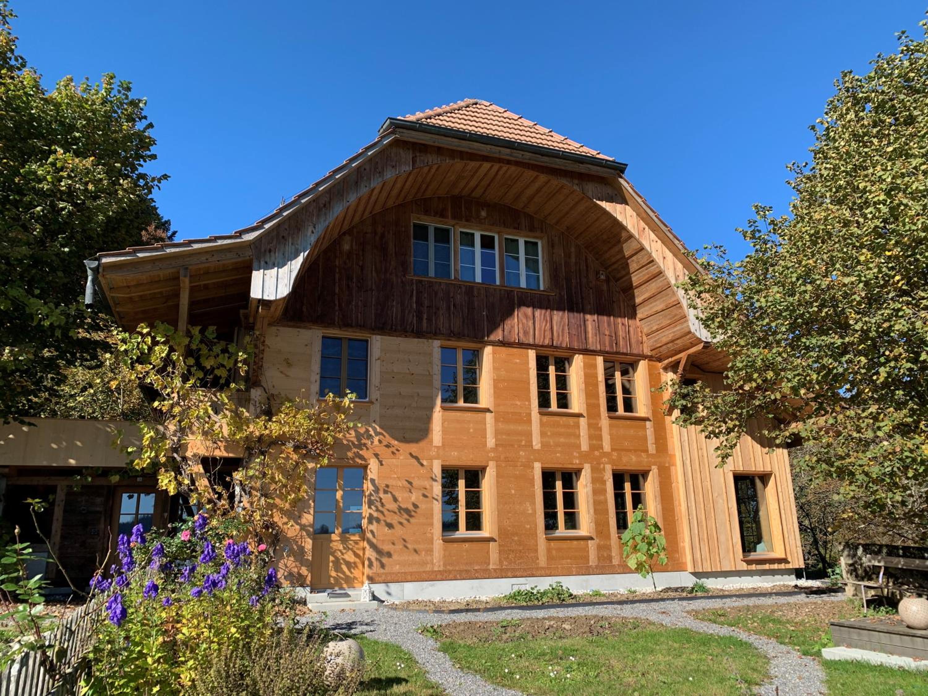 Chalet in der Natur