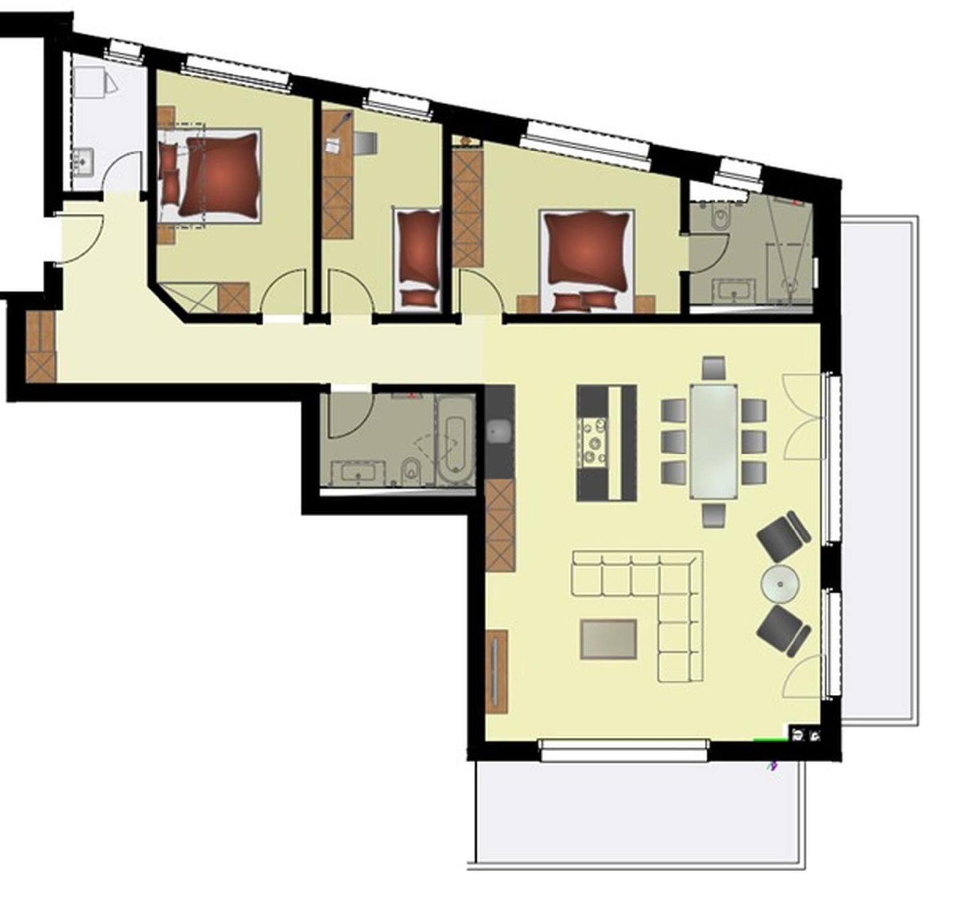 Apartment Walt 4.5 - GRIWA RENT AG