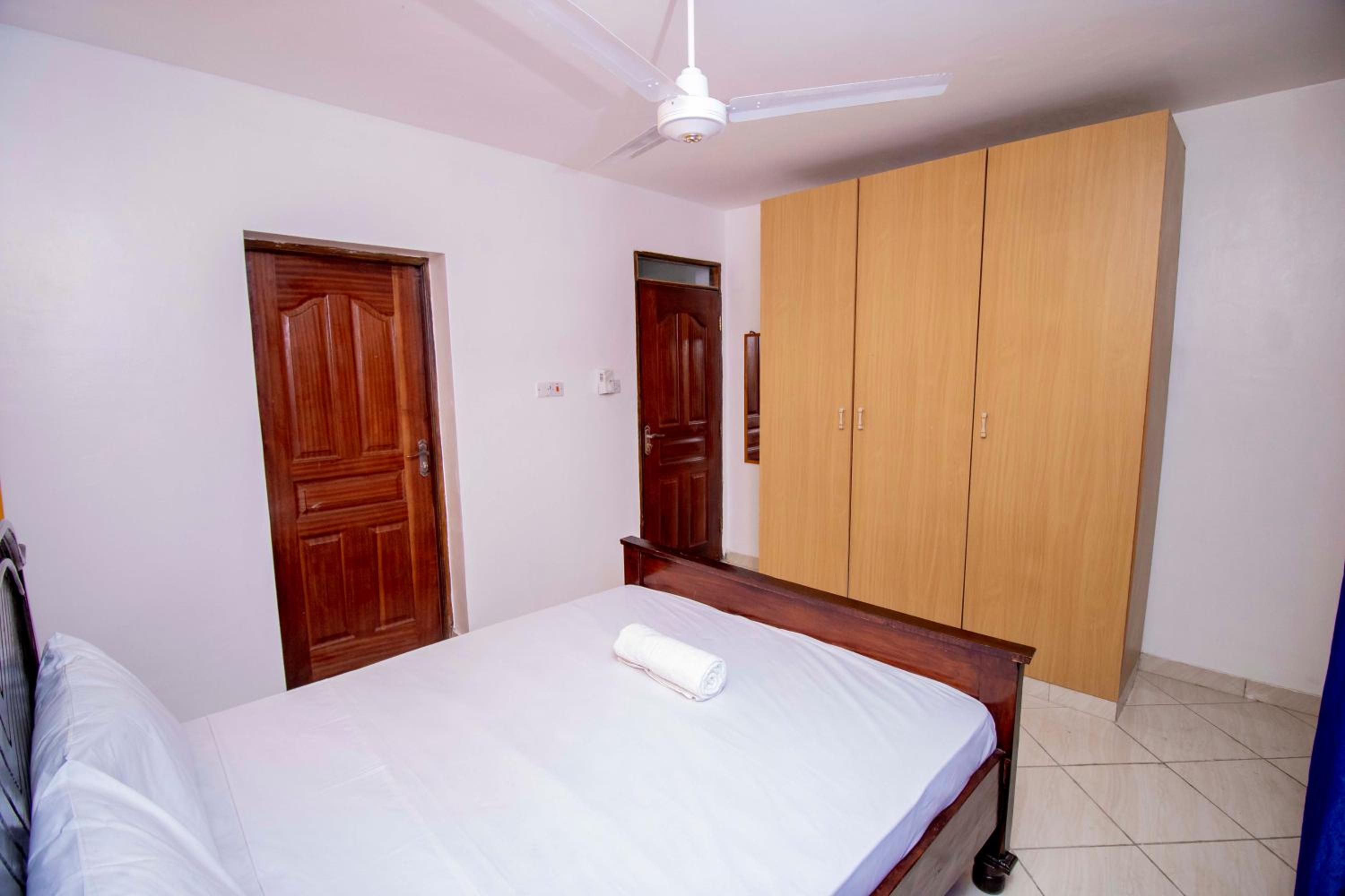 Maroon apartment