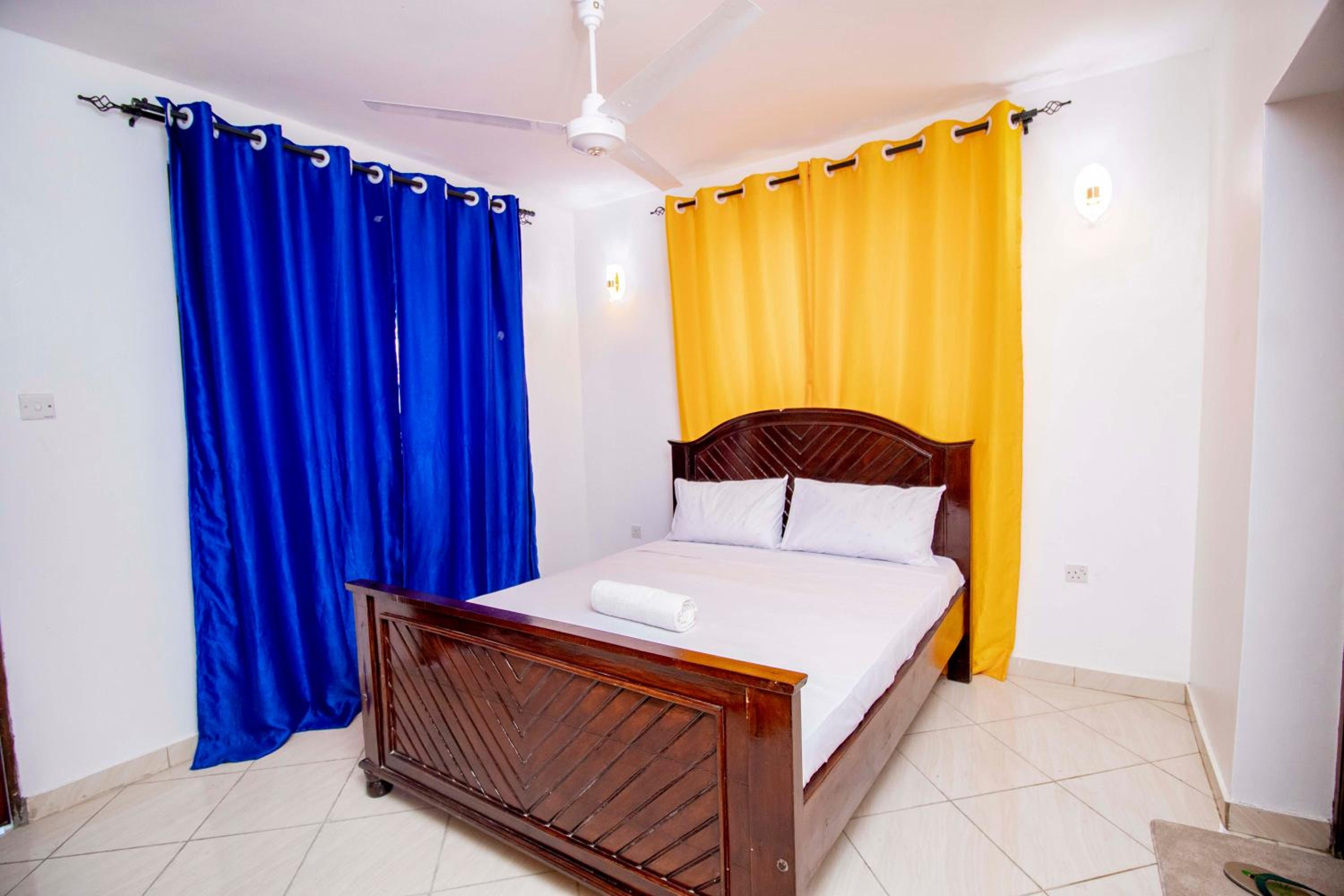 Maroon apartment