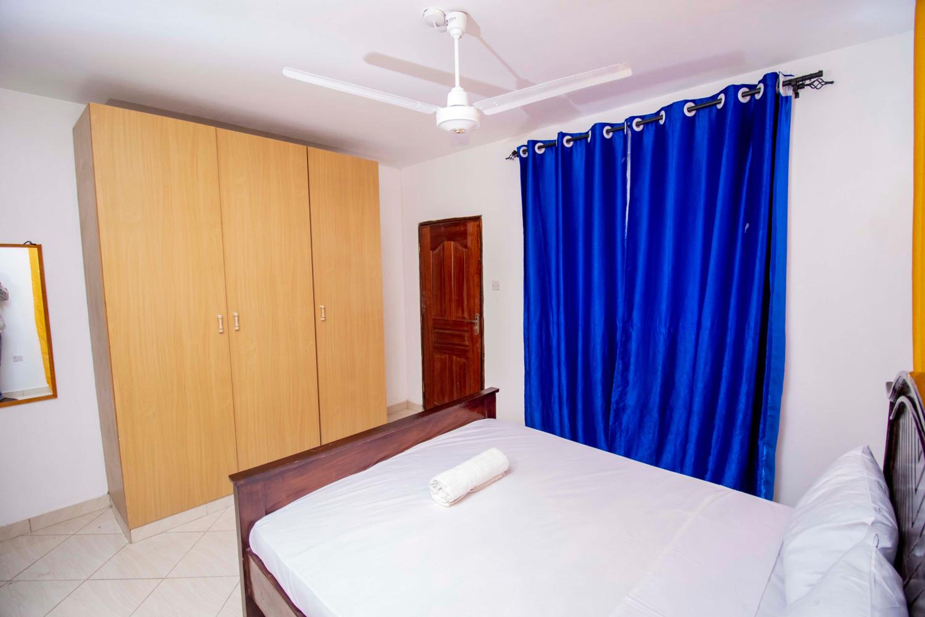 Maroon apartment