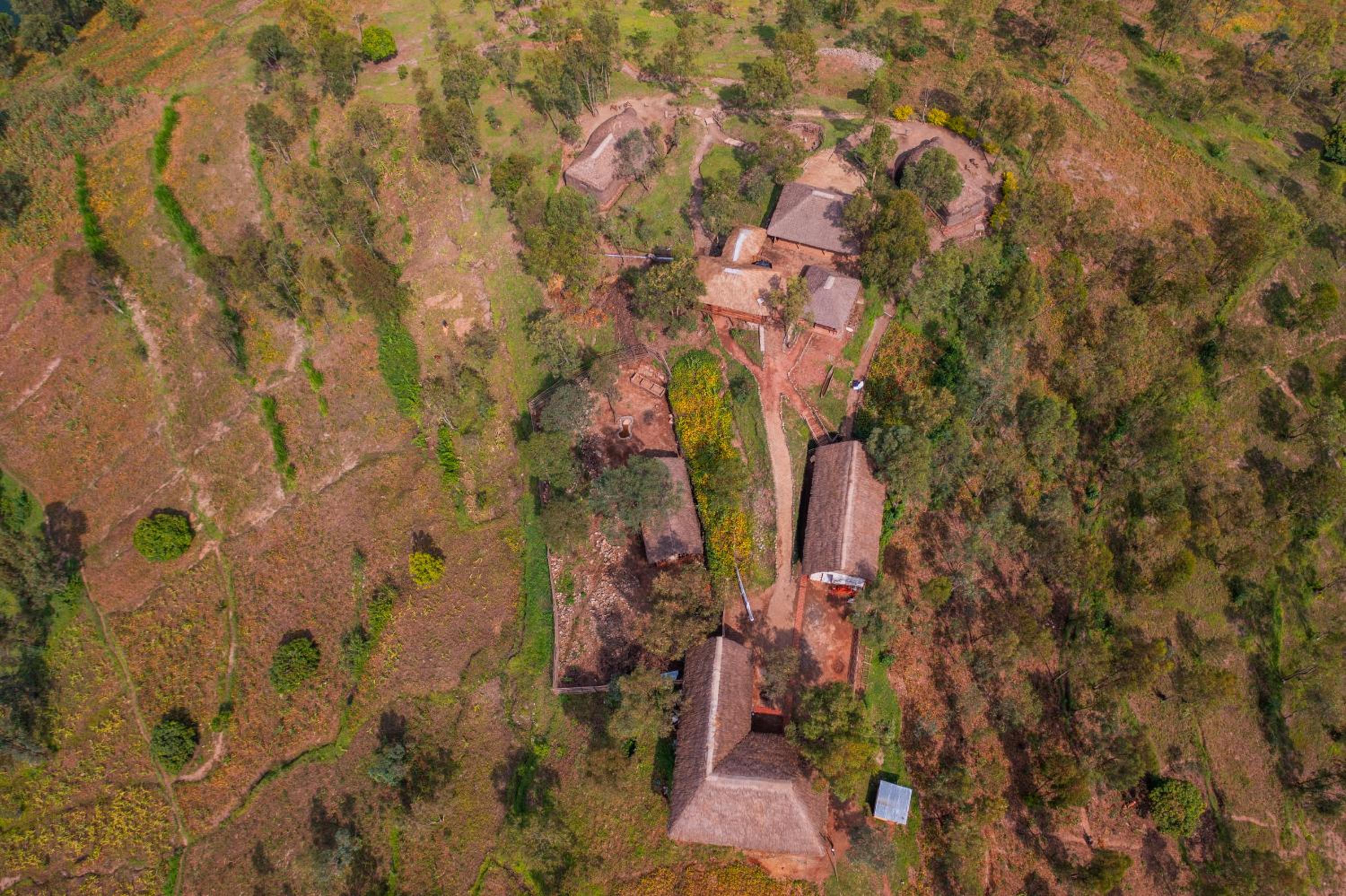 Sextantio Rwanda, The Capanne (Huts) Project view 4