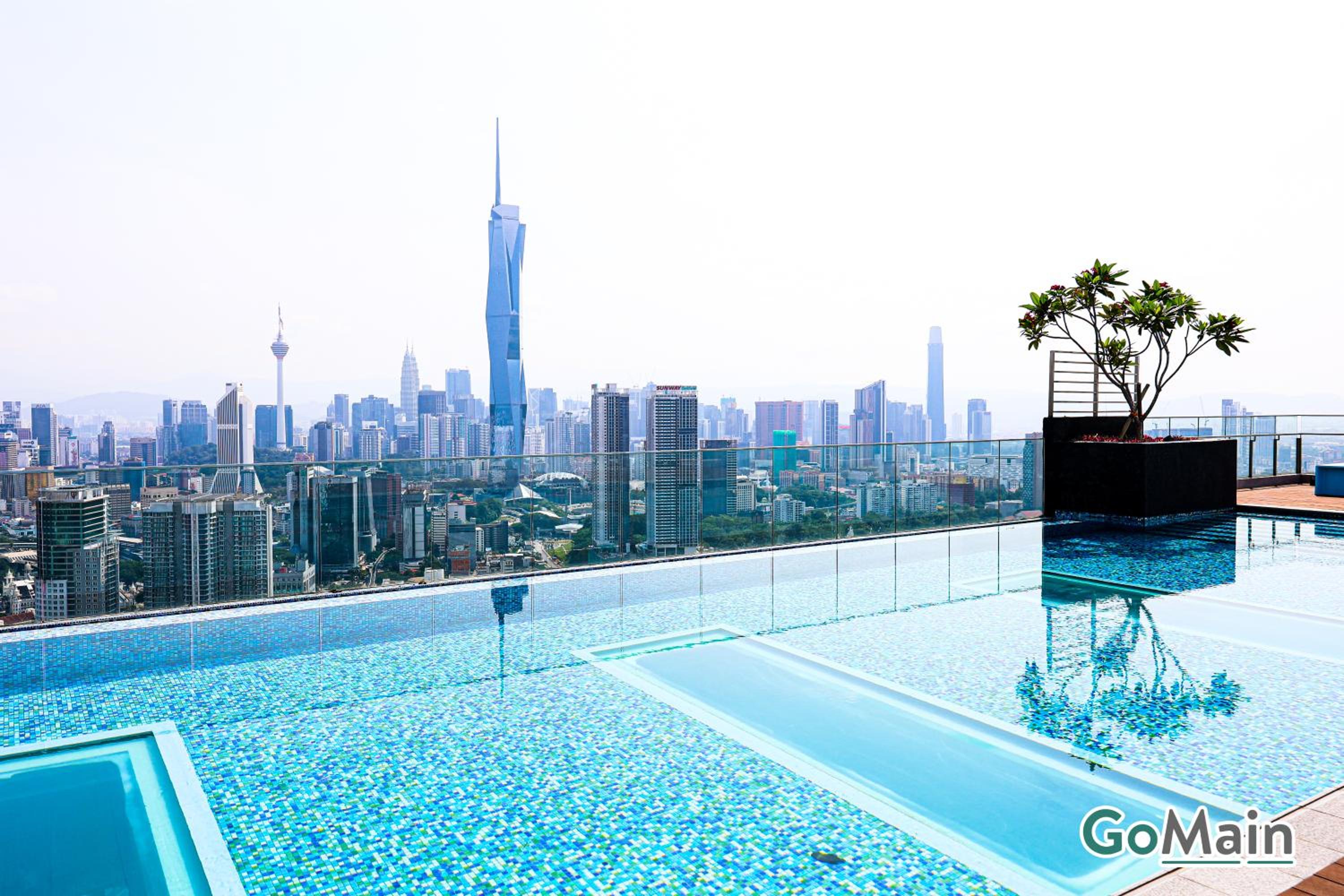 24h Check in & SkyPool- KL Sentral Suite Riveria City Near KL Sentral KL KLCC
