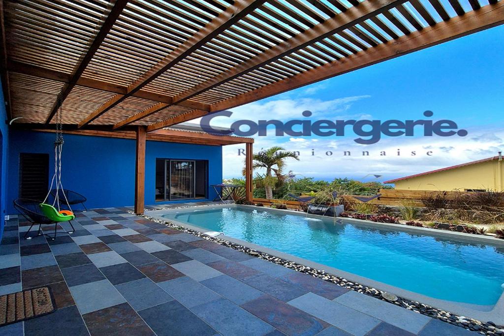 Magnifique villa piscine vue mer view 3
