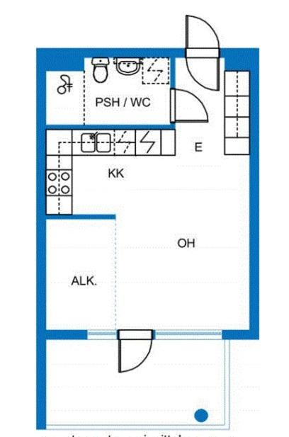 Studio apartment on Freedom street By BookLapland