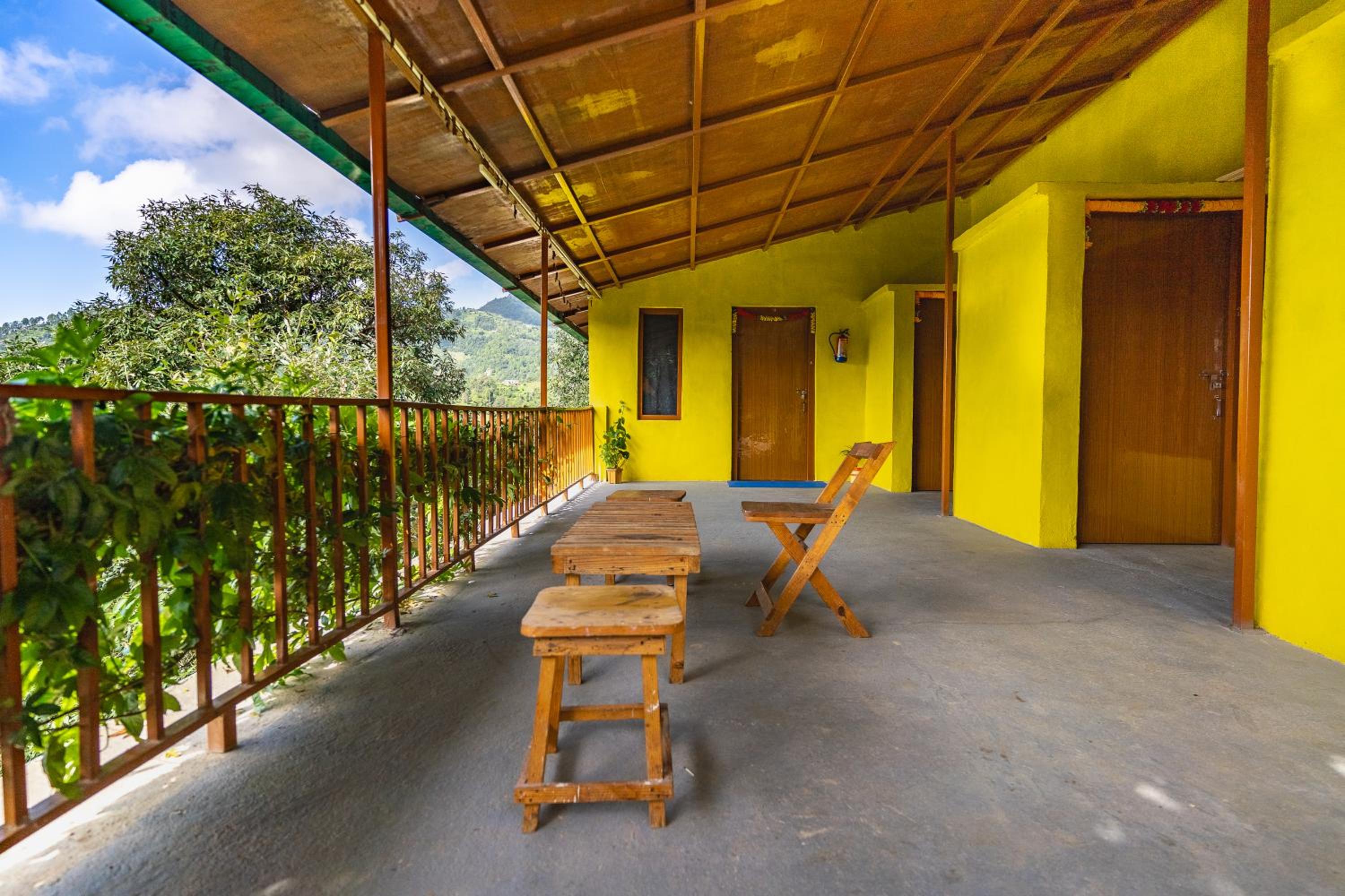 Shilling Orchard Mukteshwar with BBQ Bonfire Under the Stars view 3